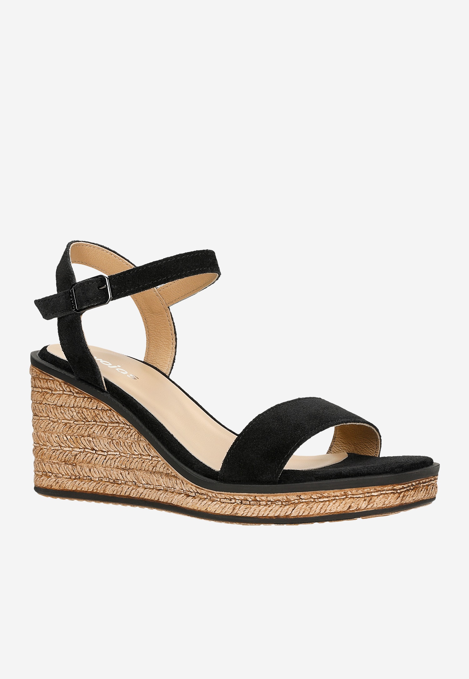 Stylowe sandały damskie na koturnie