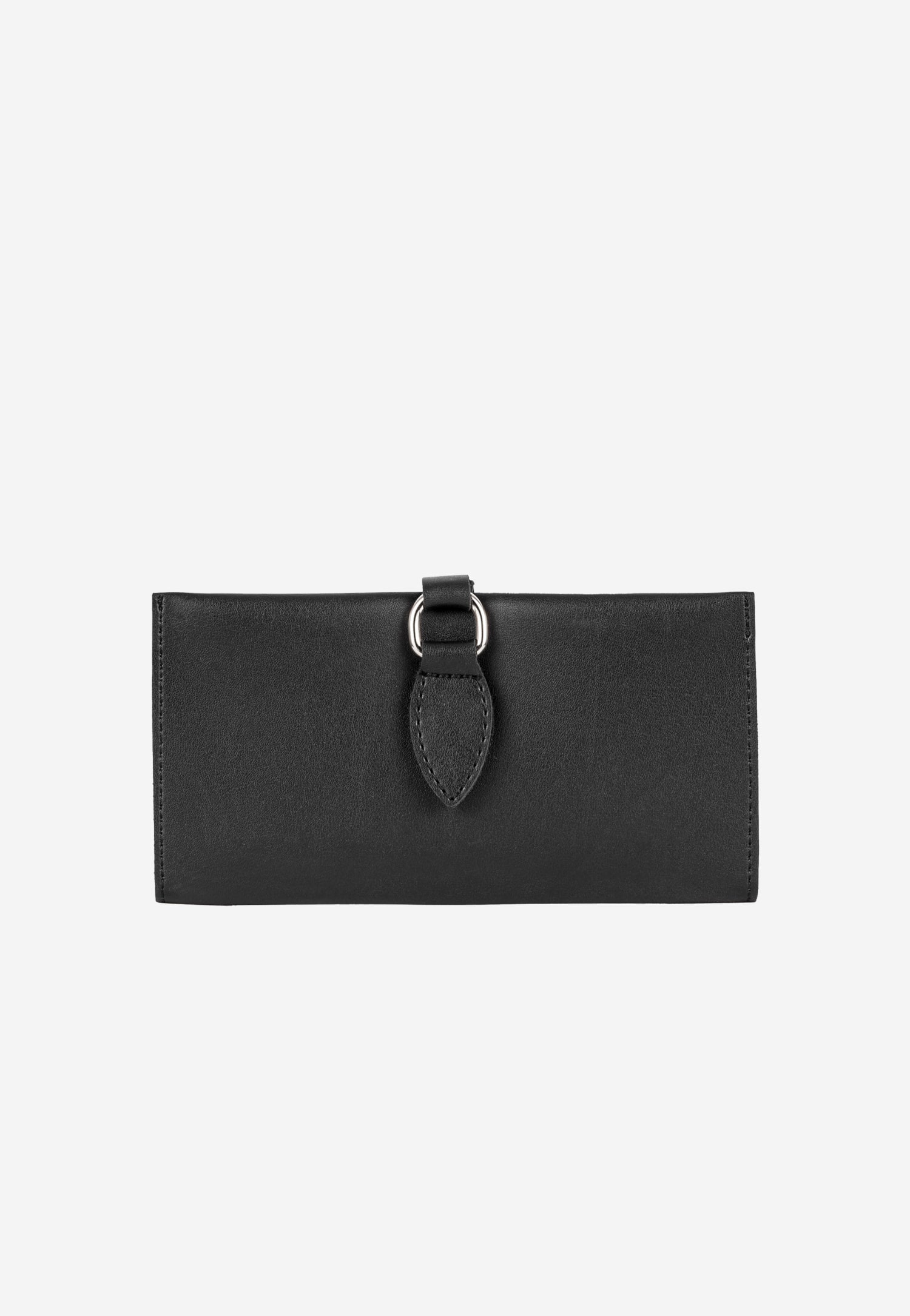 WJS zgrabny czerwony portfel damski