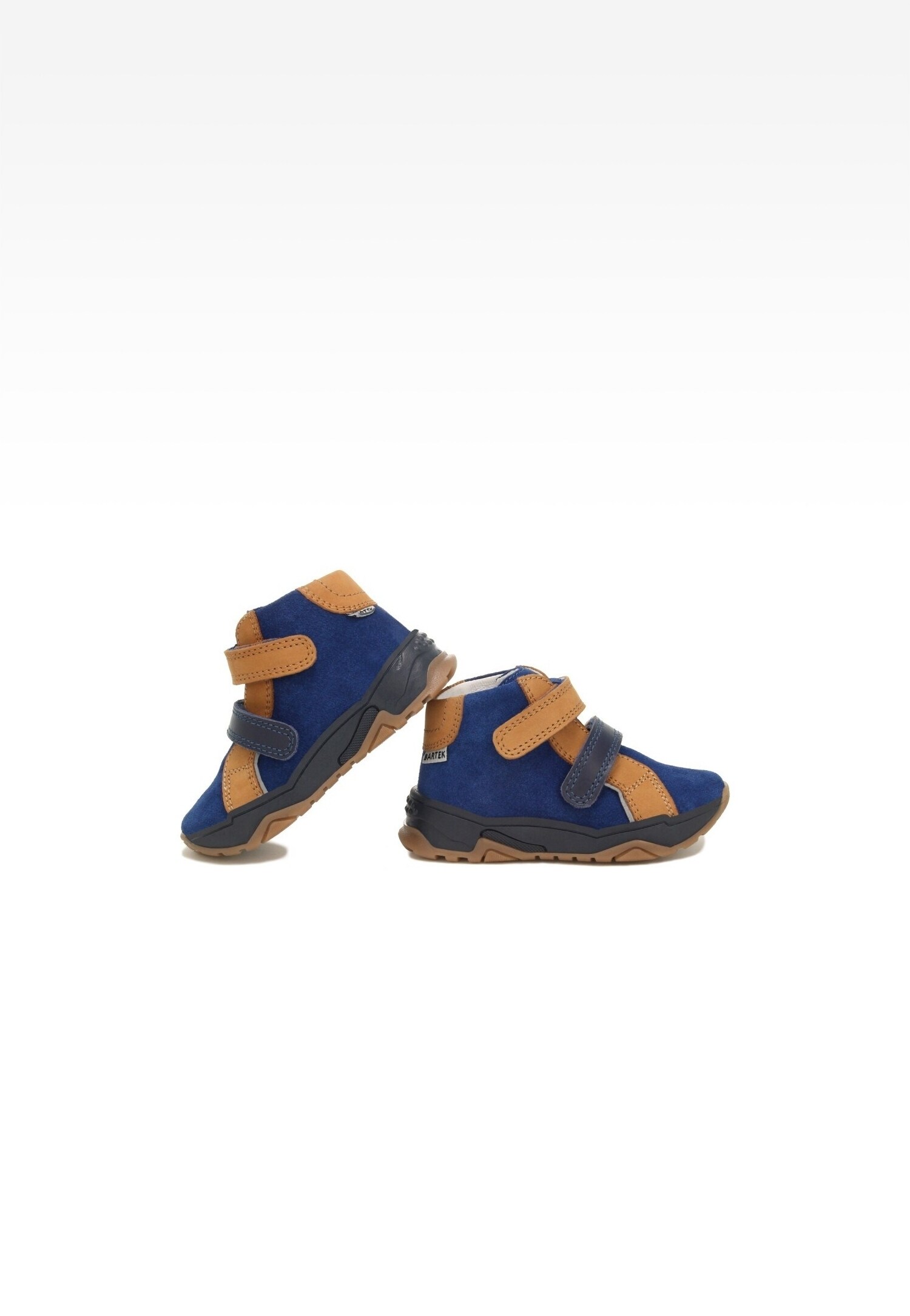 Trzewiki BARTEK 11689002, dla chłopców, granatowo-beżowy