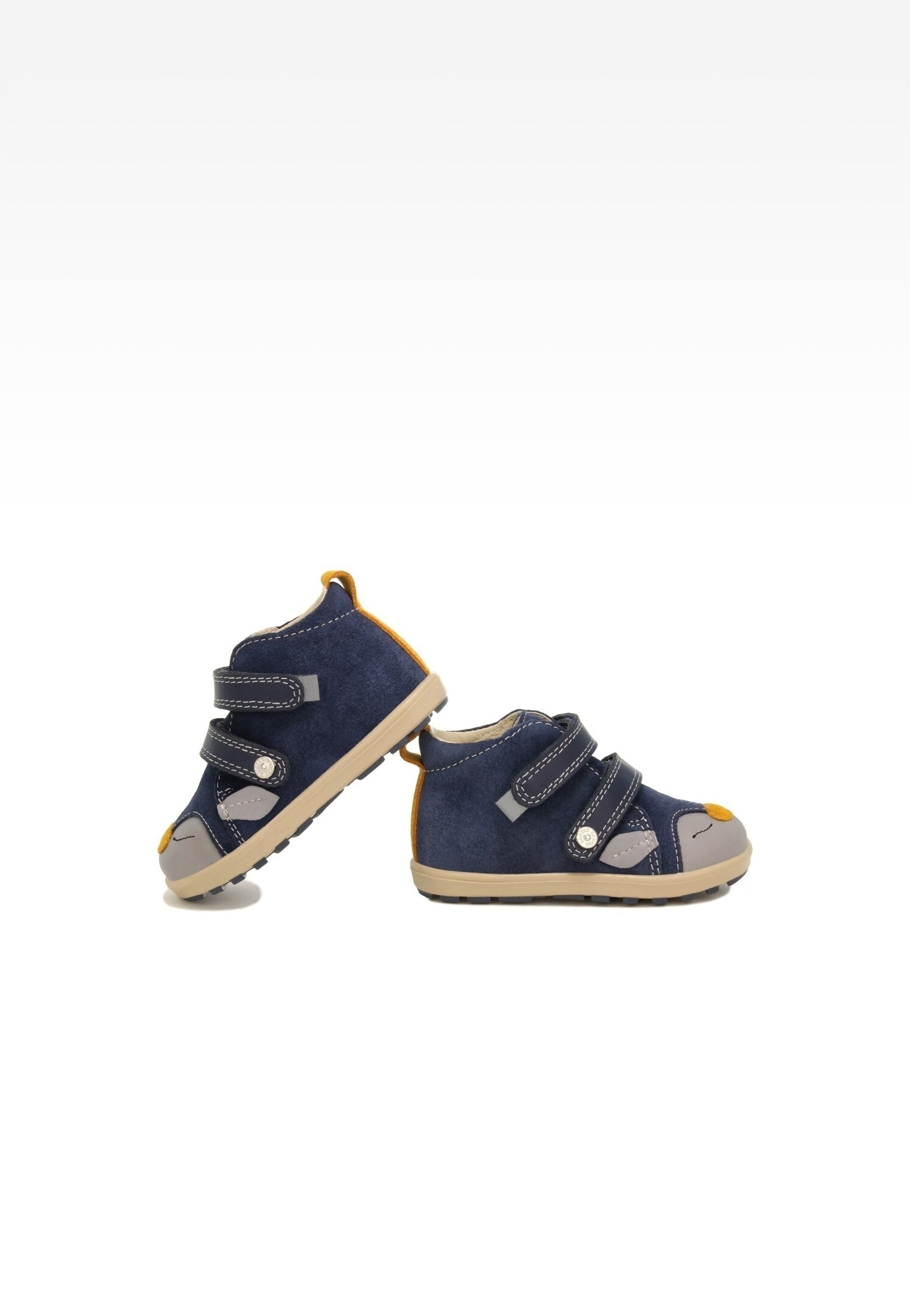 Obuwie profilaktyczne bartek baby BARTEK 135670-14, dla chłopców, granatowo-szary