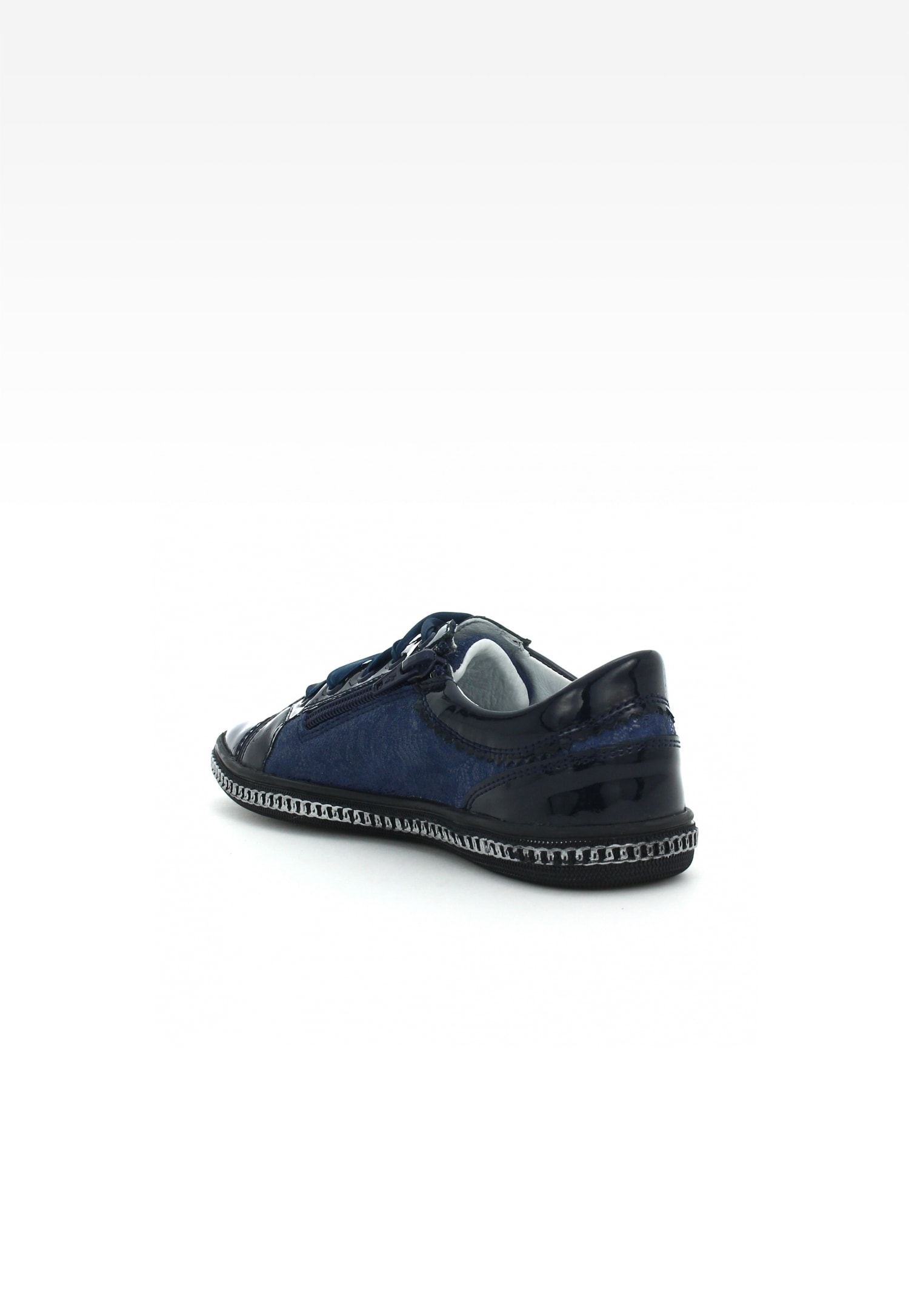 Półbuty BARTEK W-75524/SZ/1CJ, dla dziewcząt, granatowy