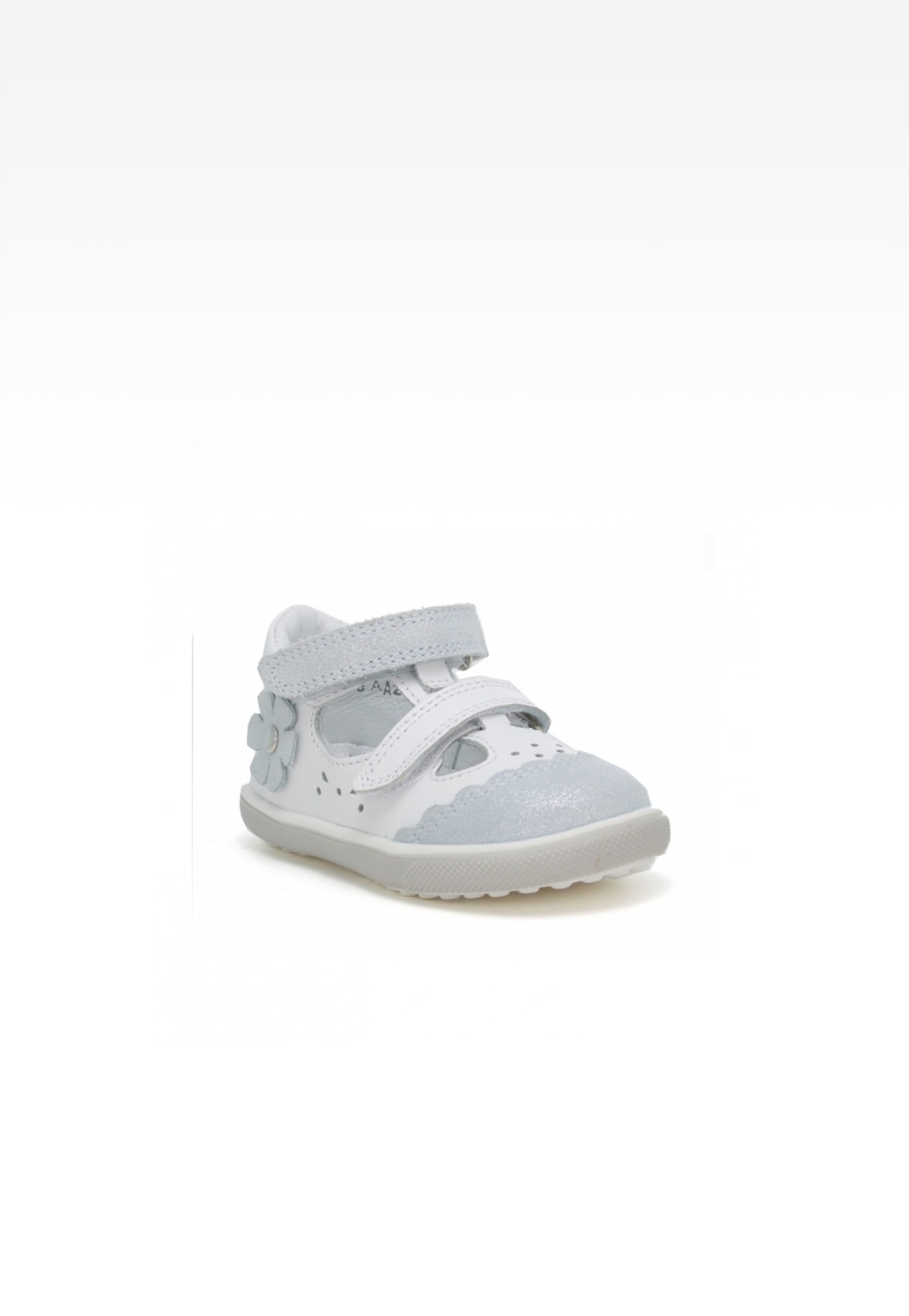 Obuwie profilaktyczne bartek baby BARTEK T-81798-7/AA2, dla dziewcząt, biało-szary