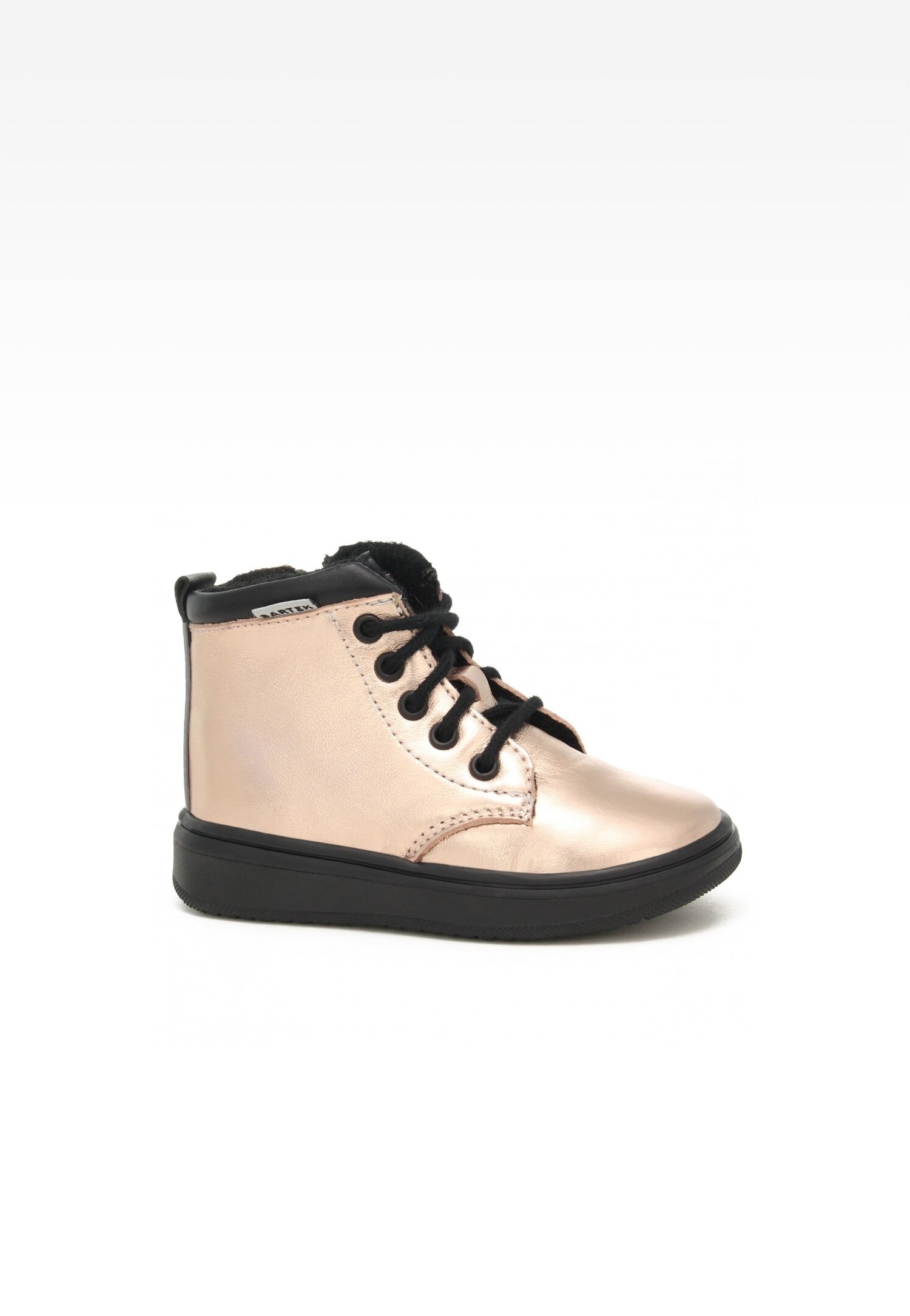 Trzewiki ocieplane BARTEK 11561001, dla dziewcząt, srebrny