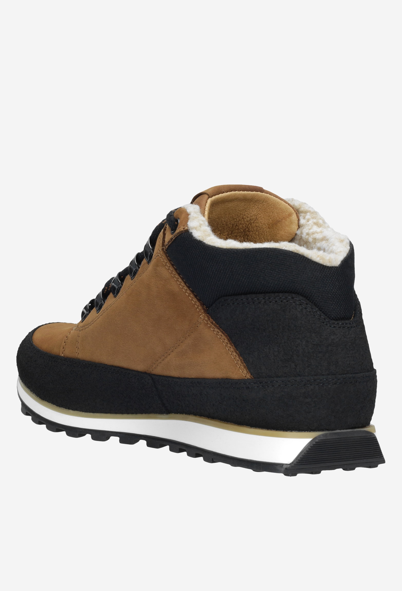 Jasnobrązowe trzewiki męskie