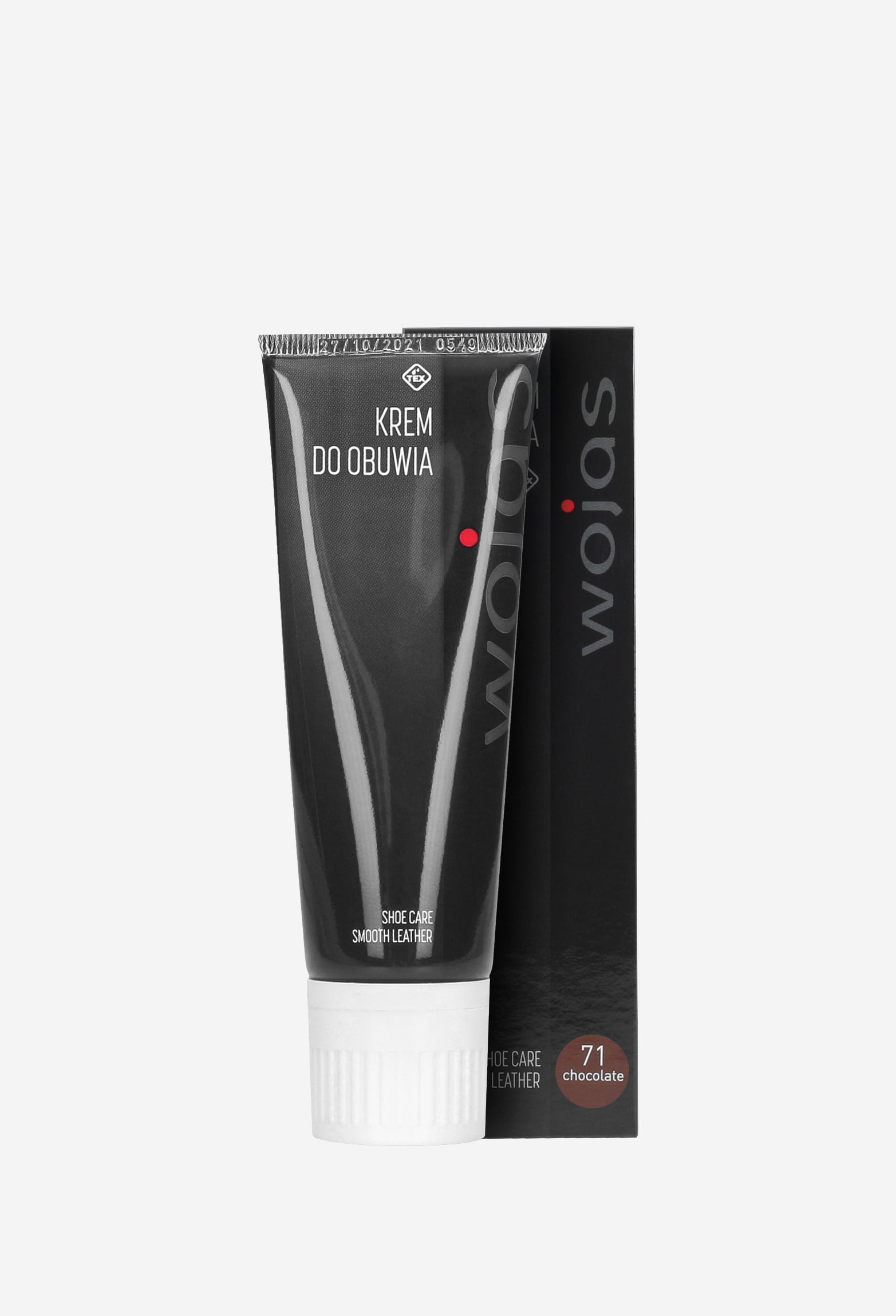 Czarny krem do obuwia tuba 75 ml