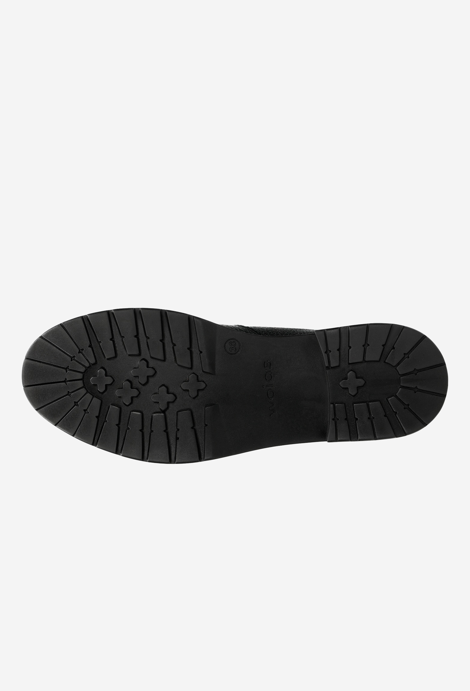 Czarne jesienne sztyblety damskie w stylu miejskim