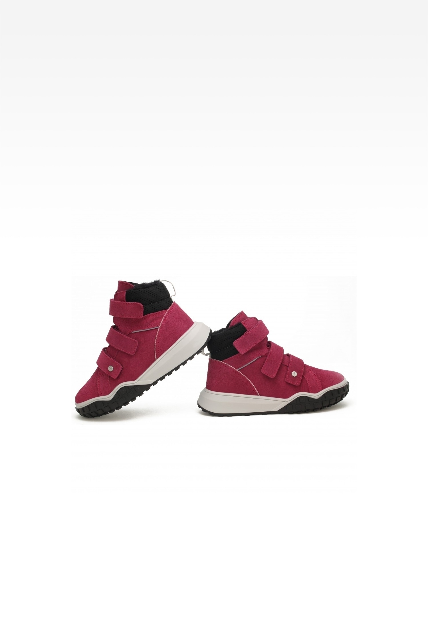 Trzewiki ocieplane BARTEK 14287006, dla dziewcząt, ciemny róż