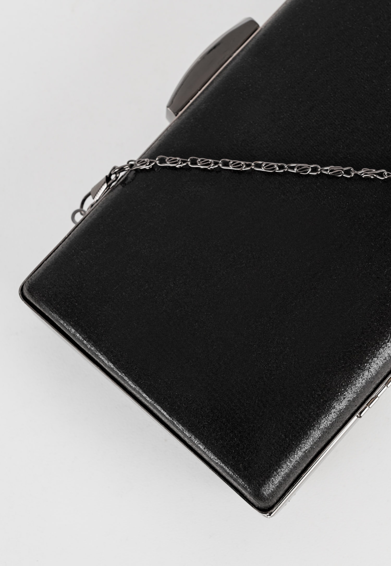 WJS torebka minaudiere z kryształkami w motyw zwierzęcy