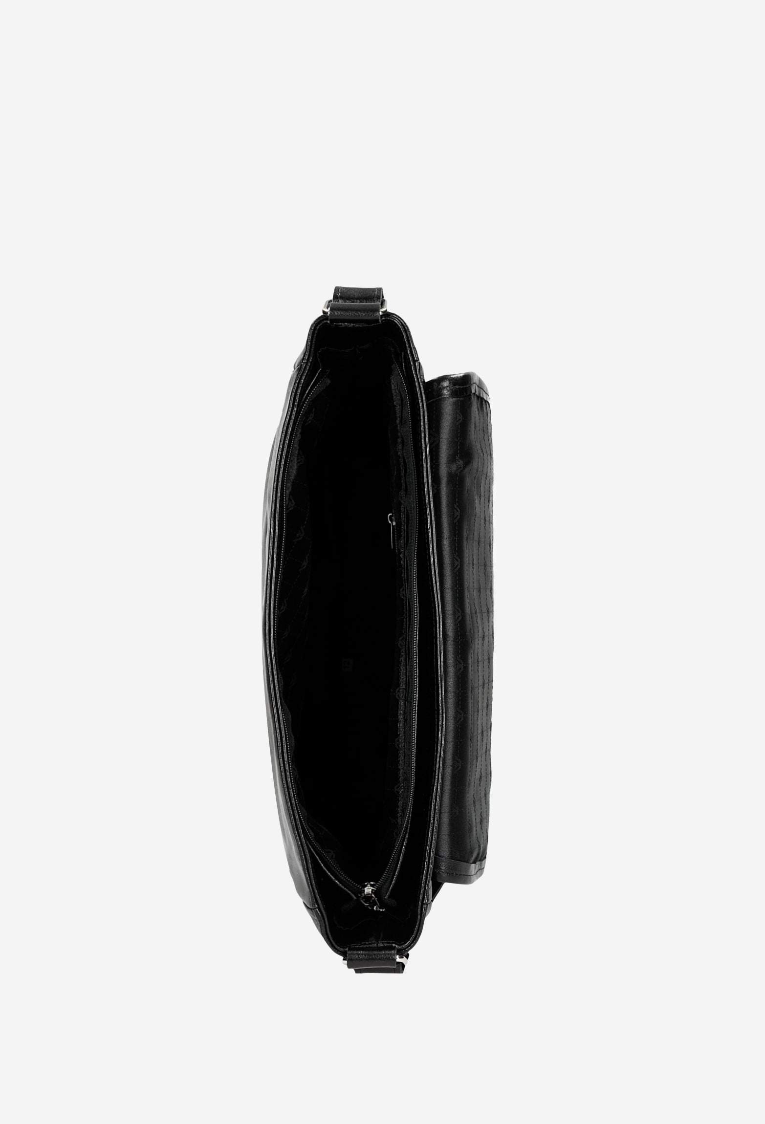 Czarna klasyczna torba męska