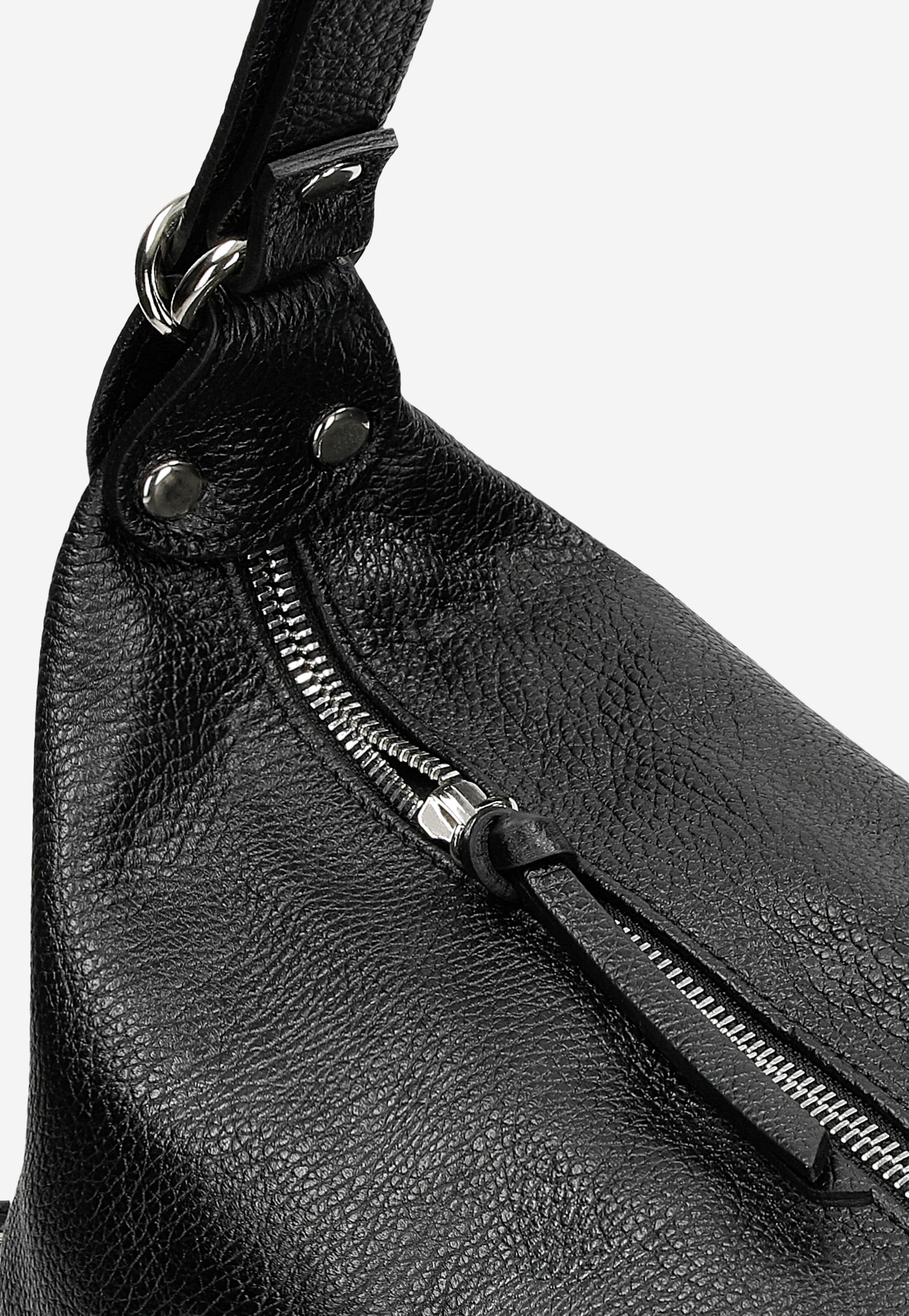 Beżowa skórzana torebka plecak 2w1