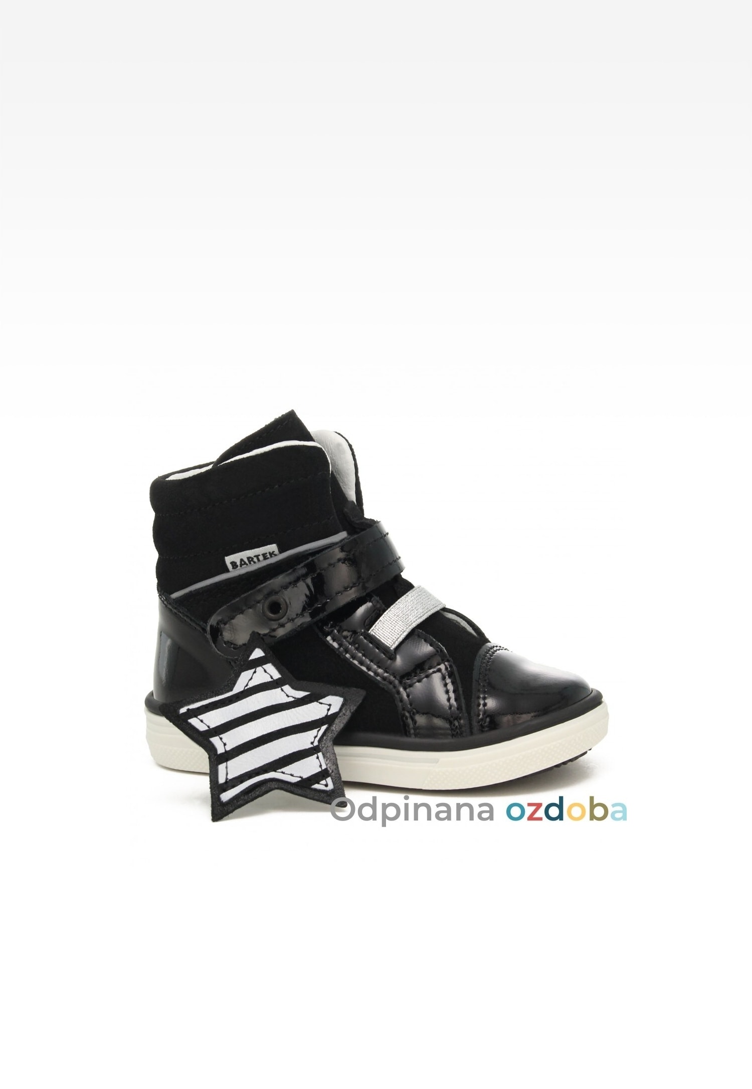 Trzewiki BARTEK 11385015, dla dziewcząt, czarny