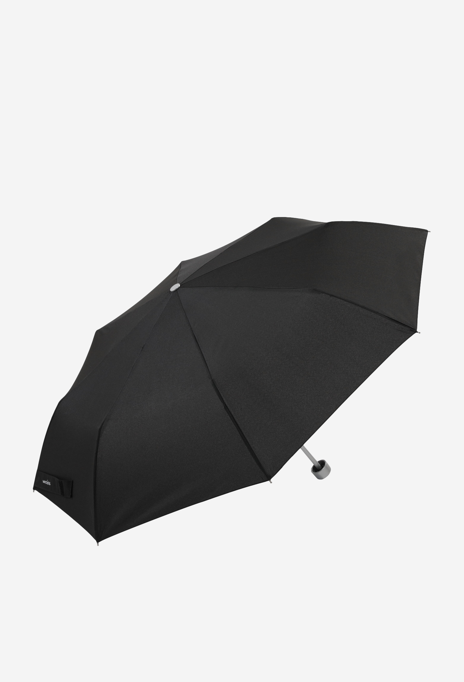 Lekki parasol składany w kolorze czarnym