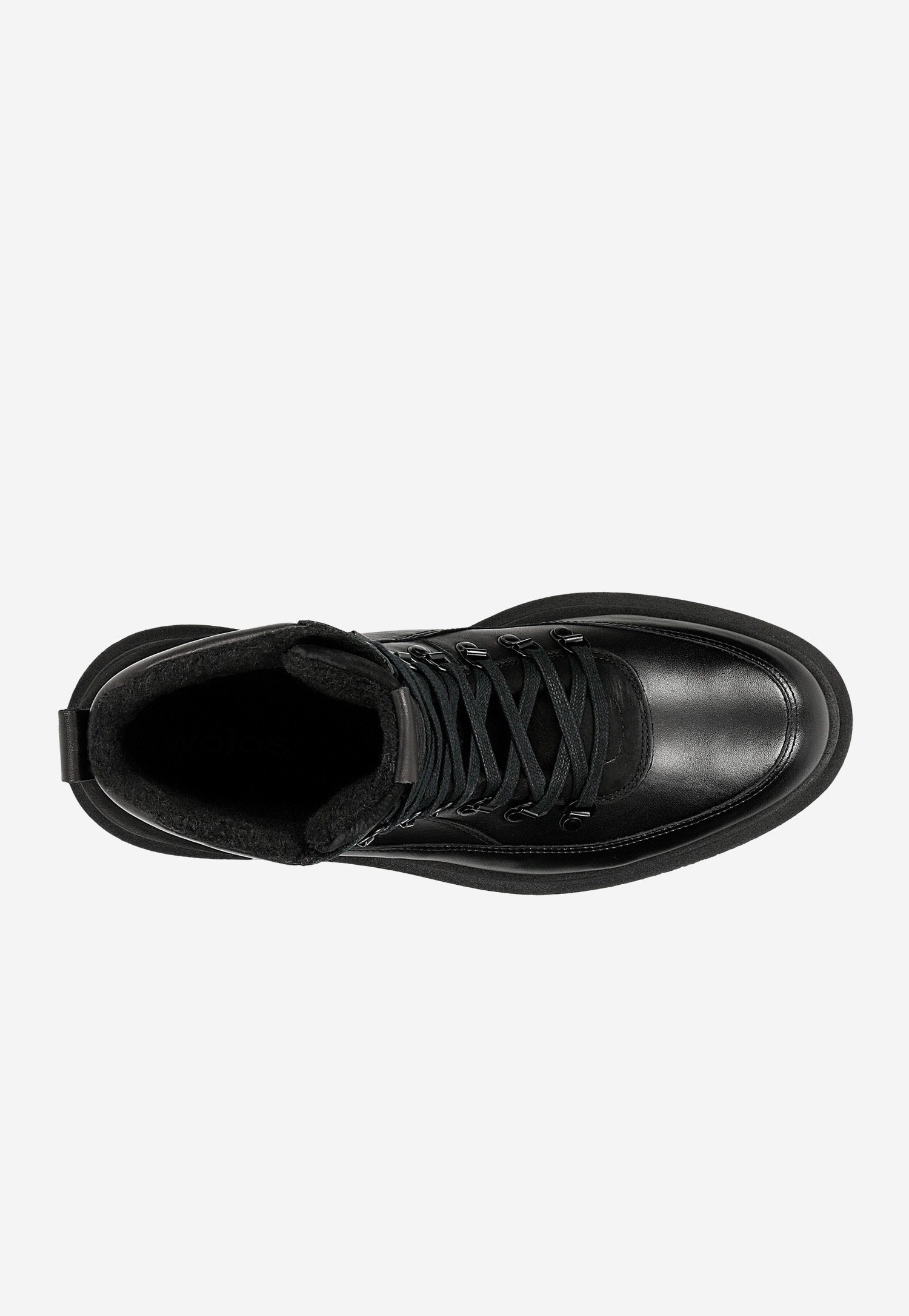 Czarne męskie bikery z ociepleniem