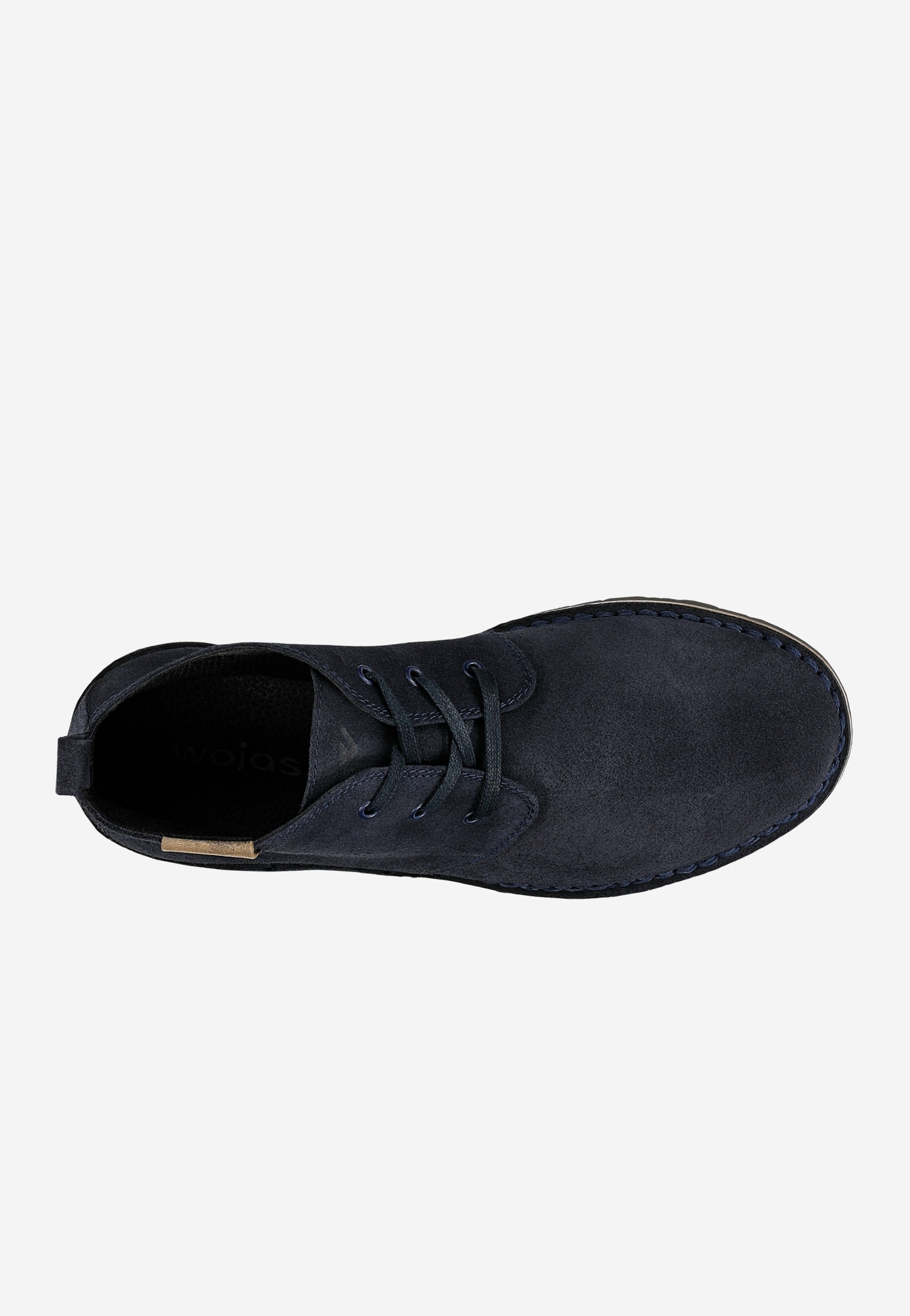 Trzewiki męskie z grantowej dwoiny welurpwej