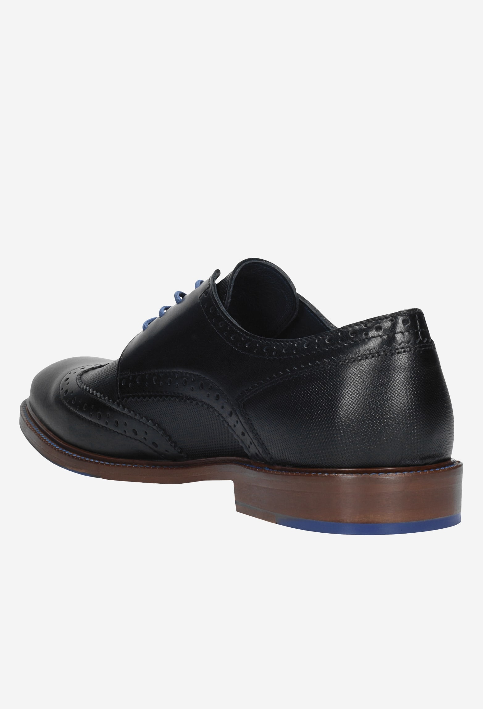 Czarne półbuty męskie