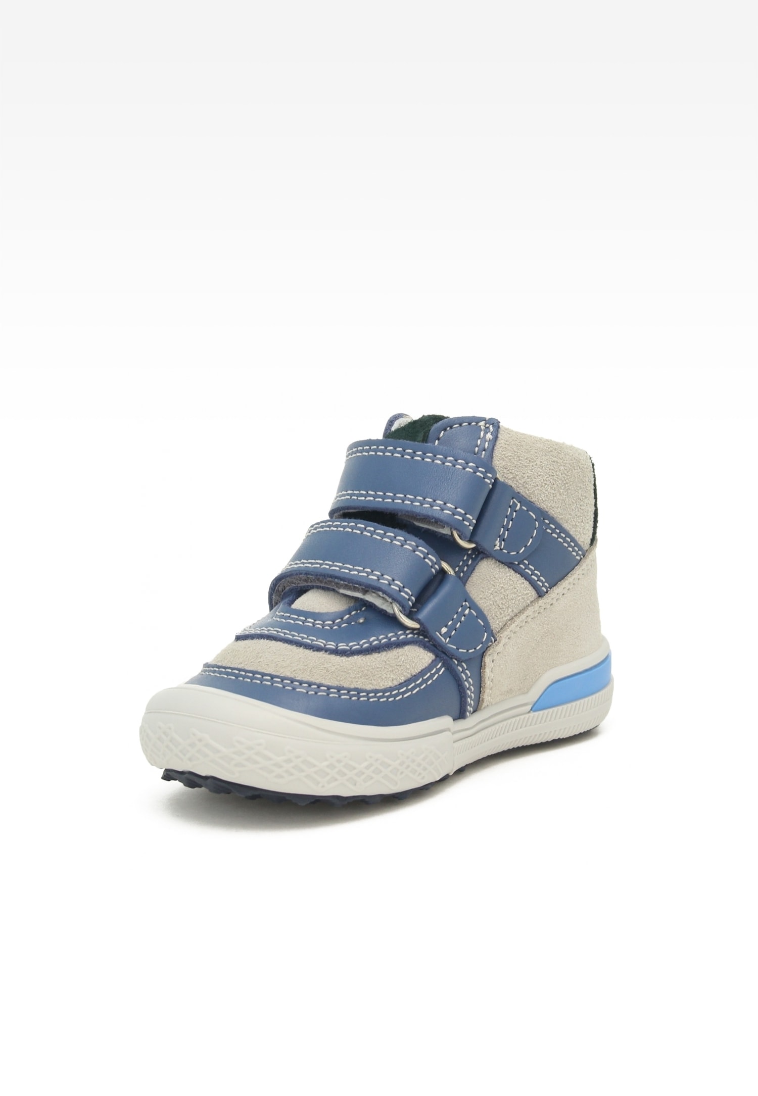 Sneakers BARTEK 91756-026, dla chłopców, szaro-zielony