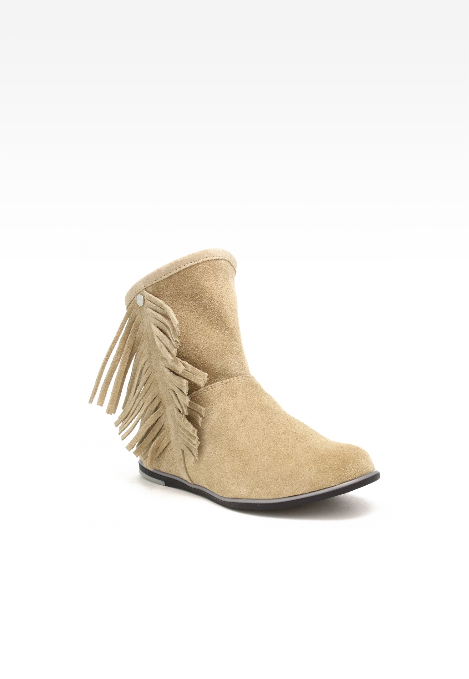 Botki BARTEK 14233020, dla dziewcząt, bordowy