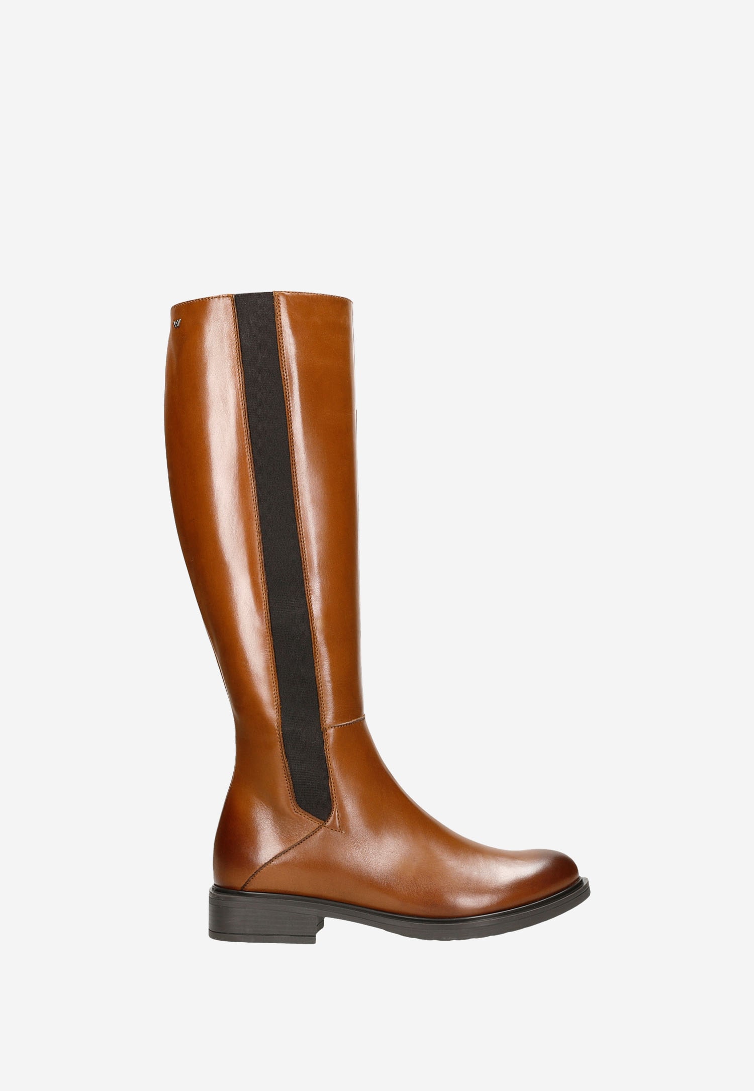 Brązowe oficerki damskie na zimę