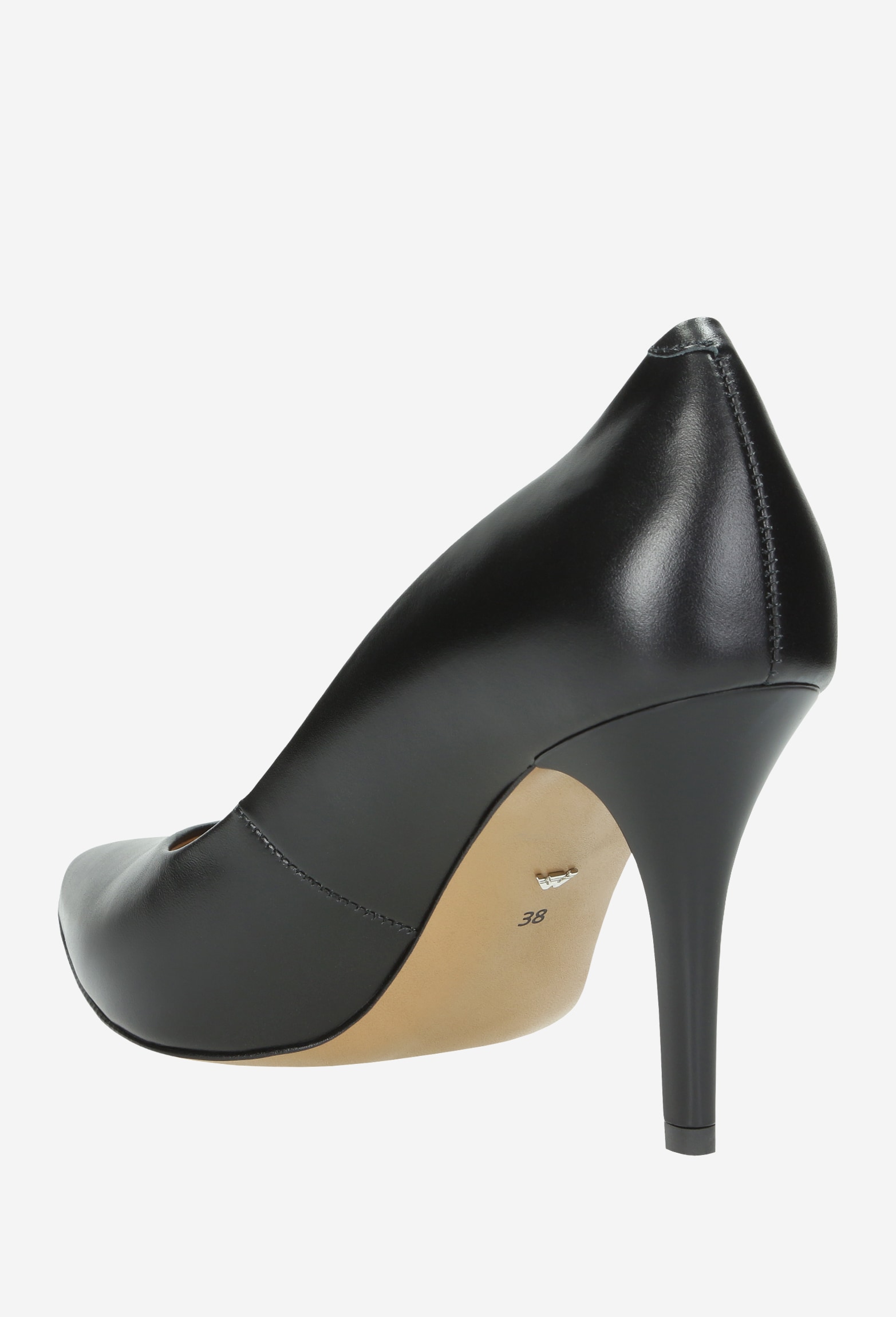 Czarne czółenka damskie