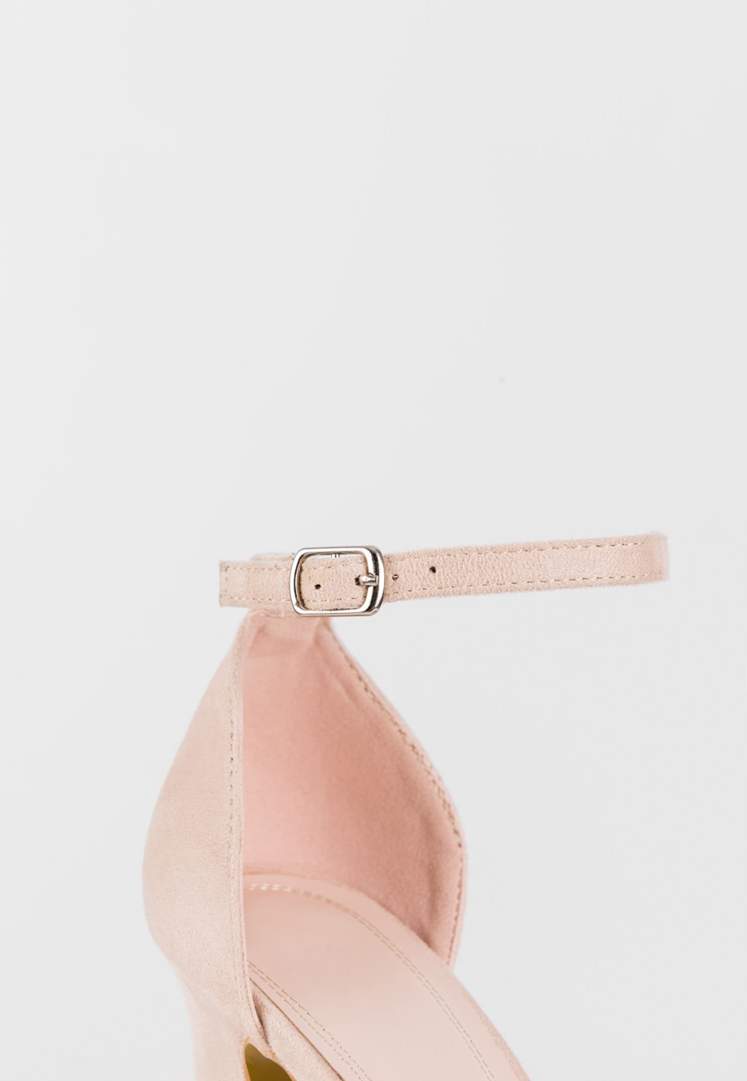 WJS beżowe sandały damskie na platformie