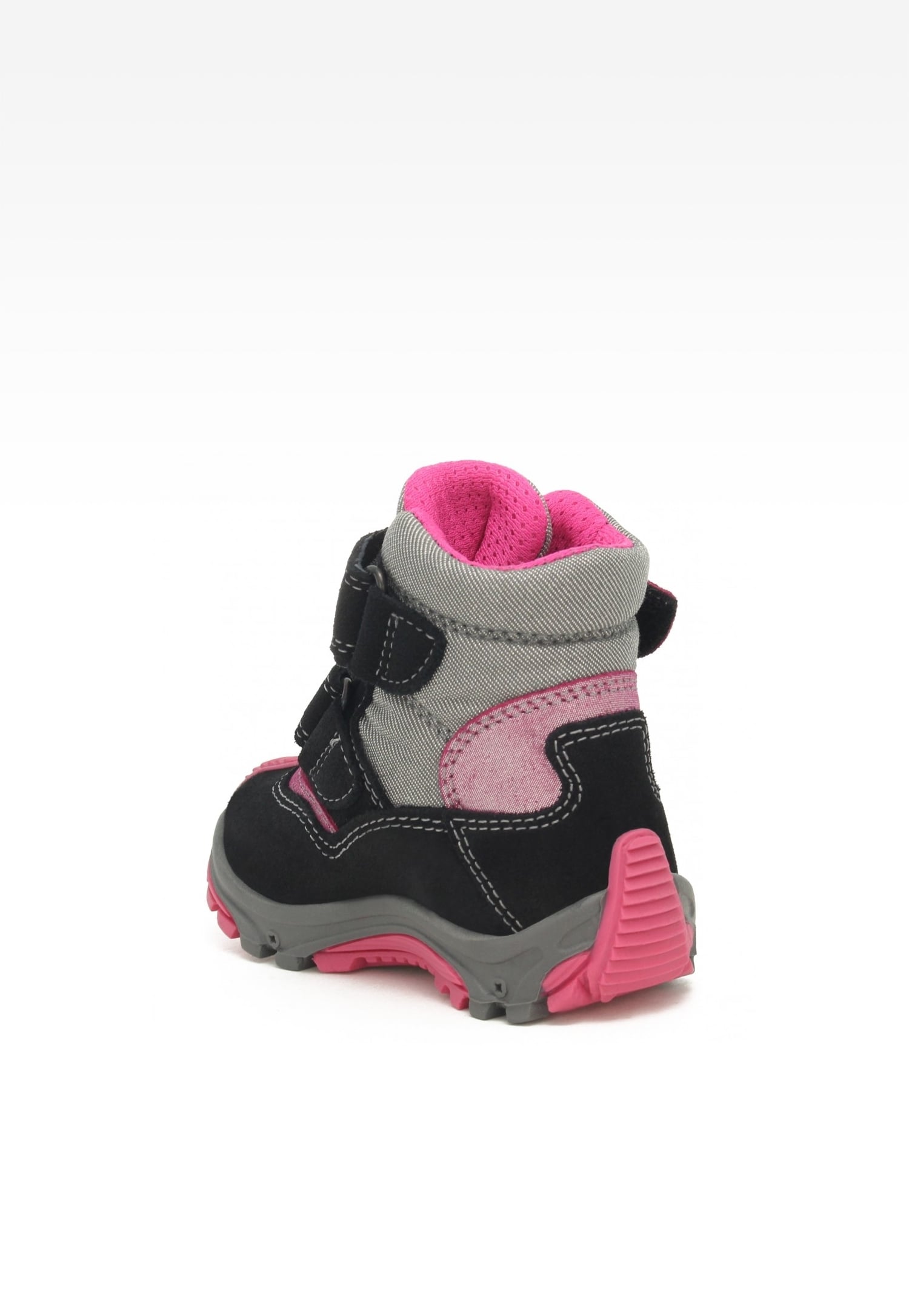 śniegowce BARTEK 21643-005, dla dziewcząt, czarno-szary