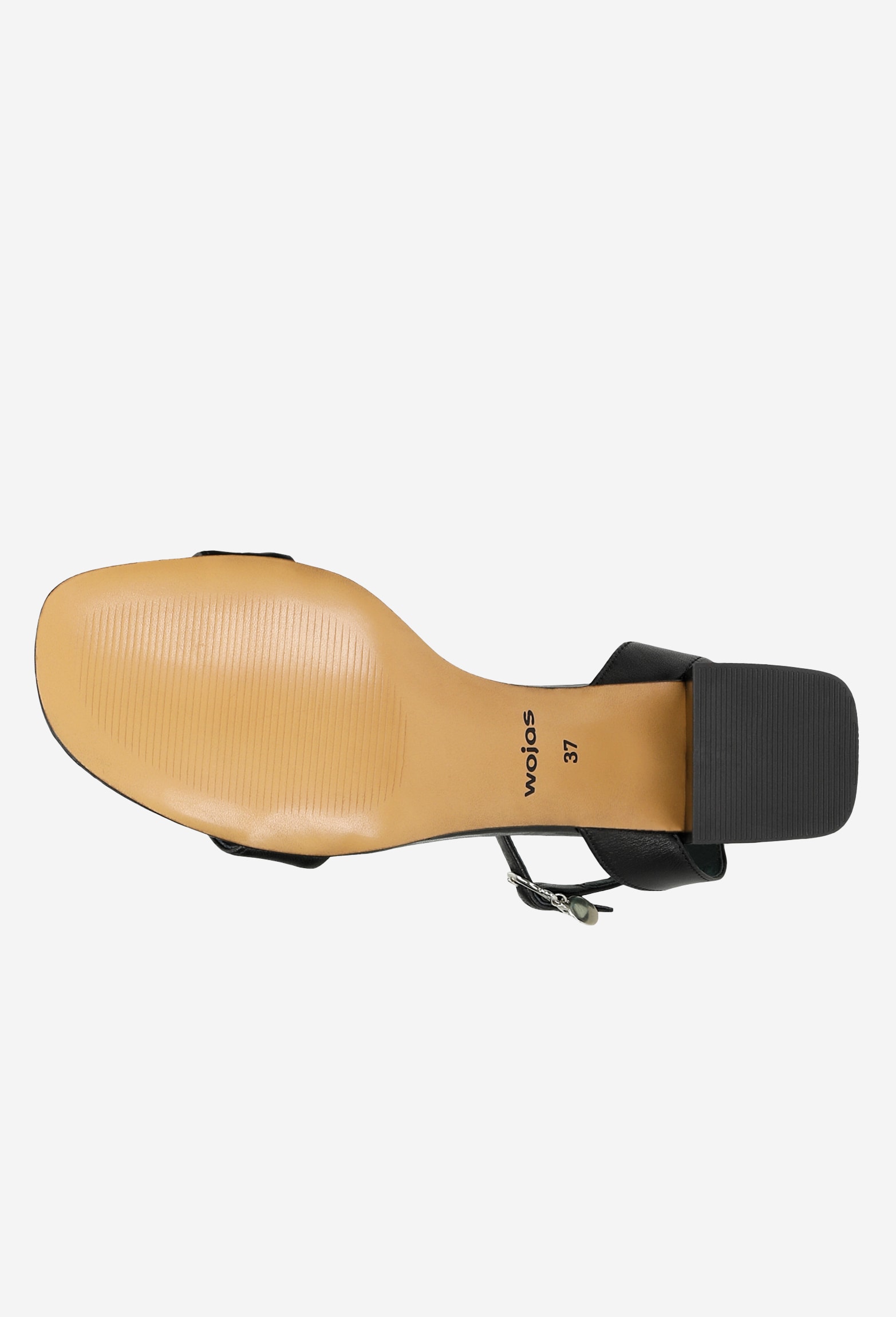 Czarne sandały damskie w stylu formal