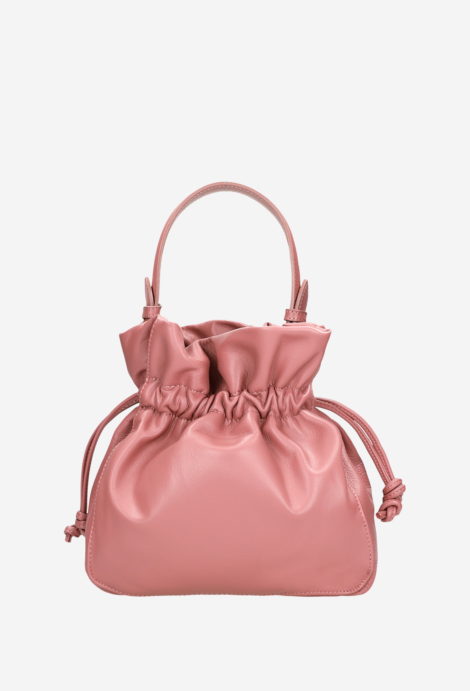 Fioletowa torebka damska typu worek