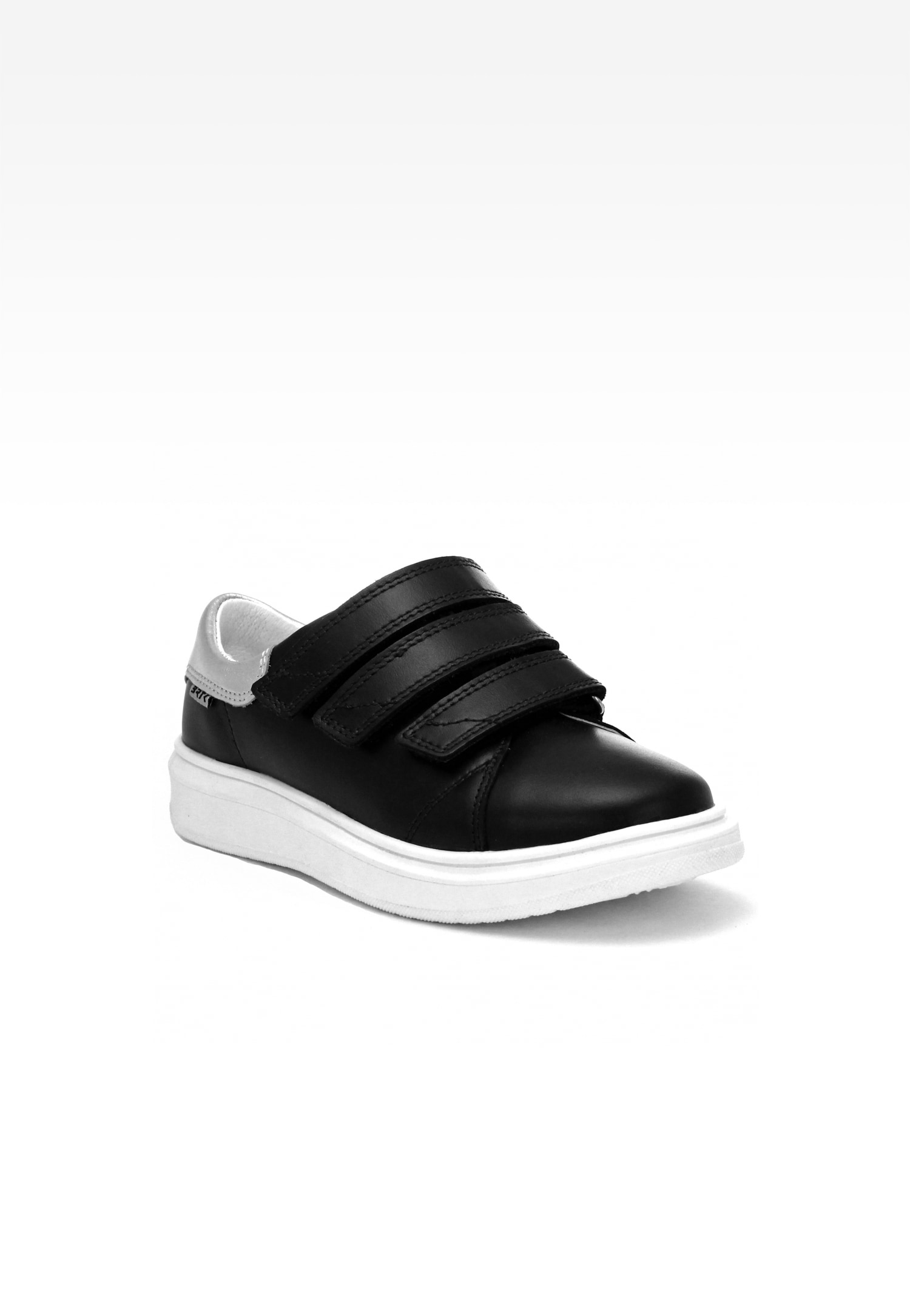 Sneakers BARTEK 8220-ZAAS, dla dziewcząt, czarno-srebrny