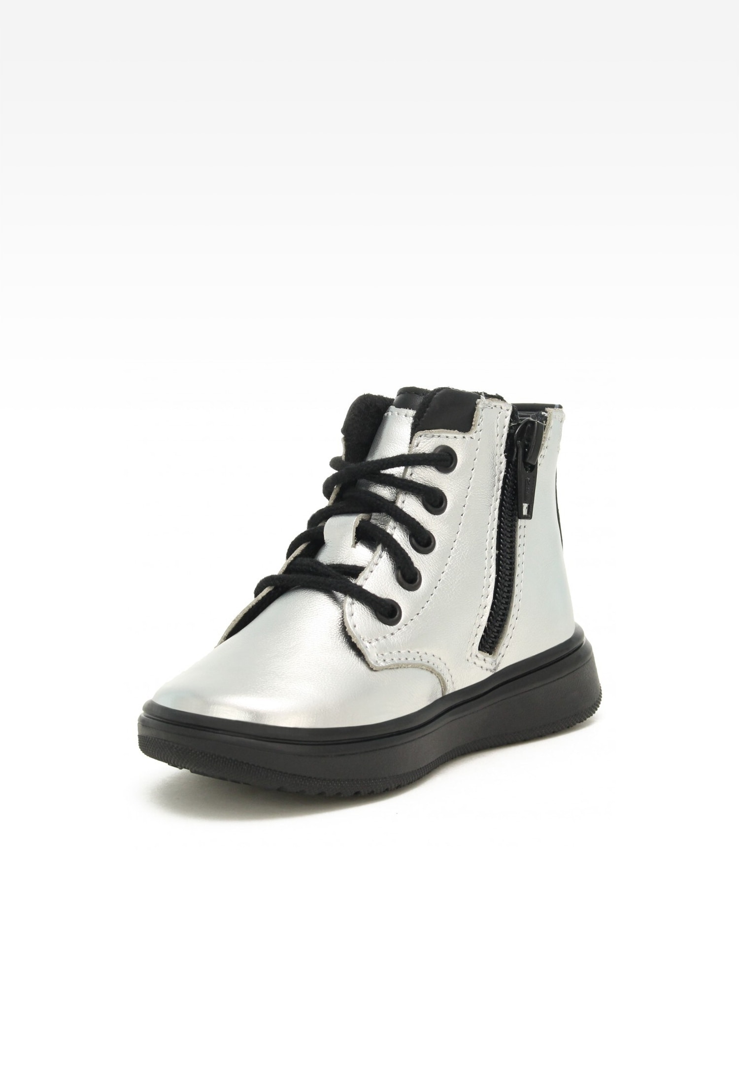 Trzewiki ocieplane BARTEK 11561001, dla dziewcząt, srebrny