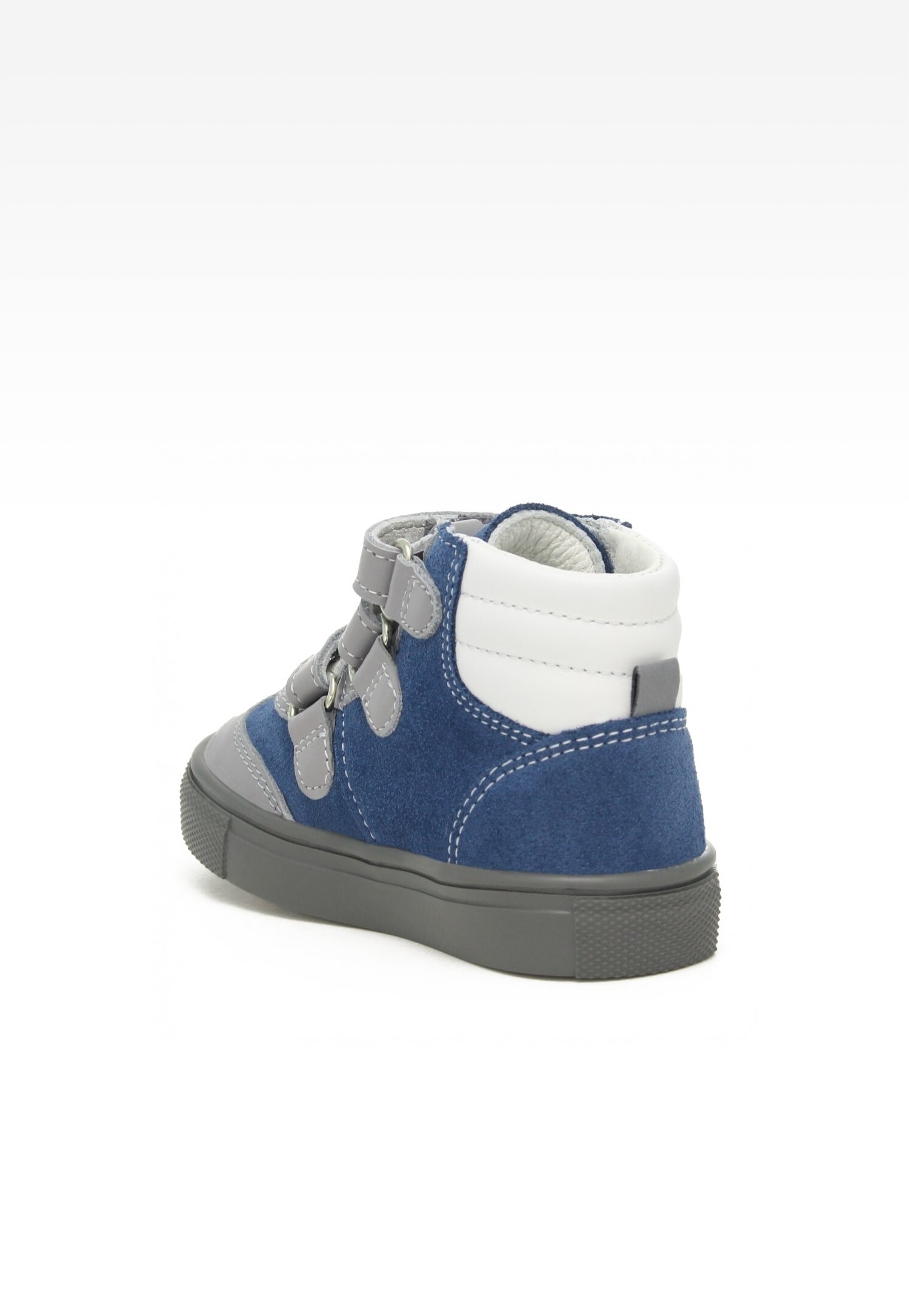 Trzewiki BARTEK 11575004, dla chłopców, niebiesko-szary