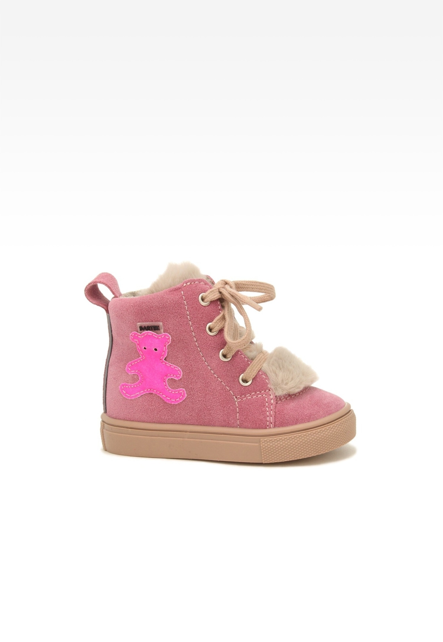 Trzewiki ocieplane BARTEK 11570014, dla dziewcząt, biały