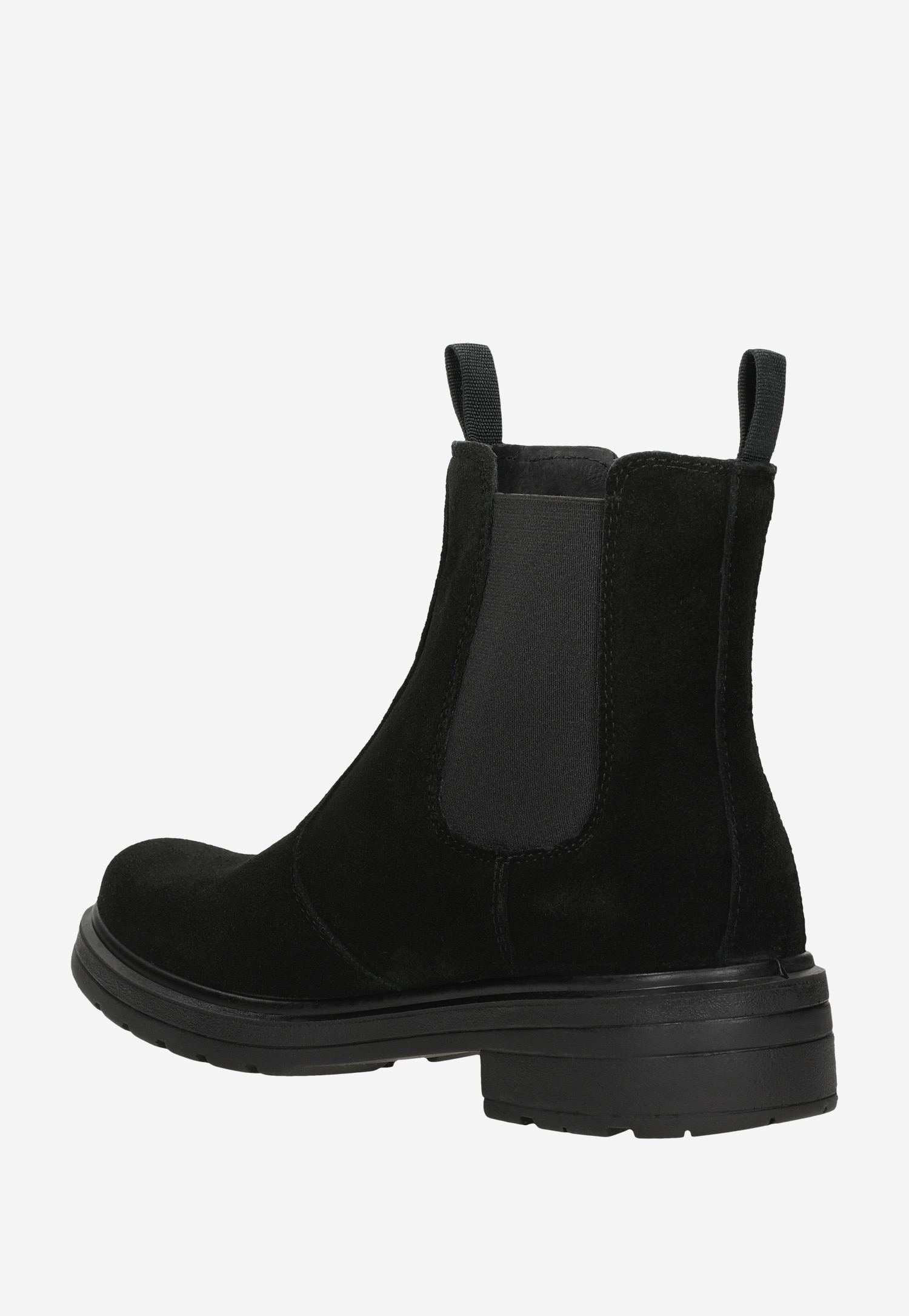 Czarne jesienne sztyblety damskie w stylu miejskim