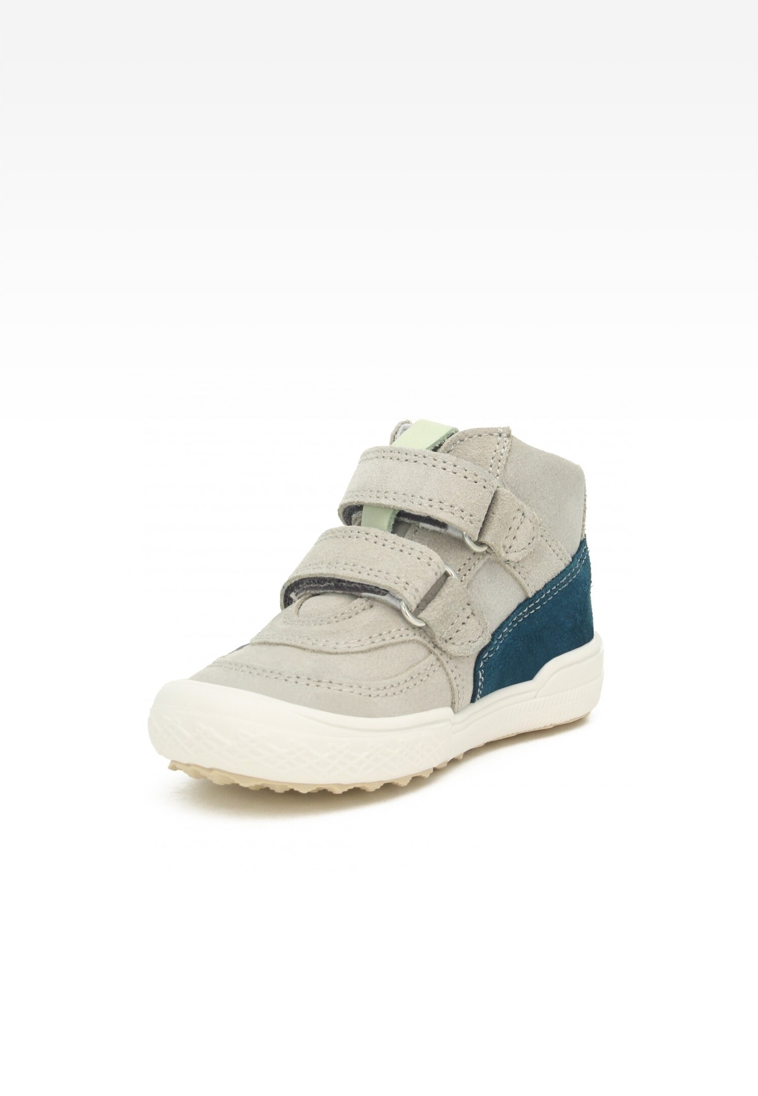 Sneakers BARTEK 91756-026, dla chłopców, szaro-zielony