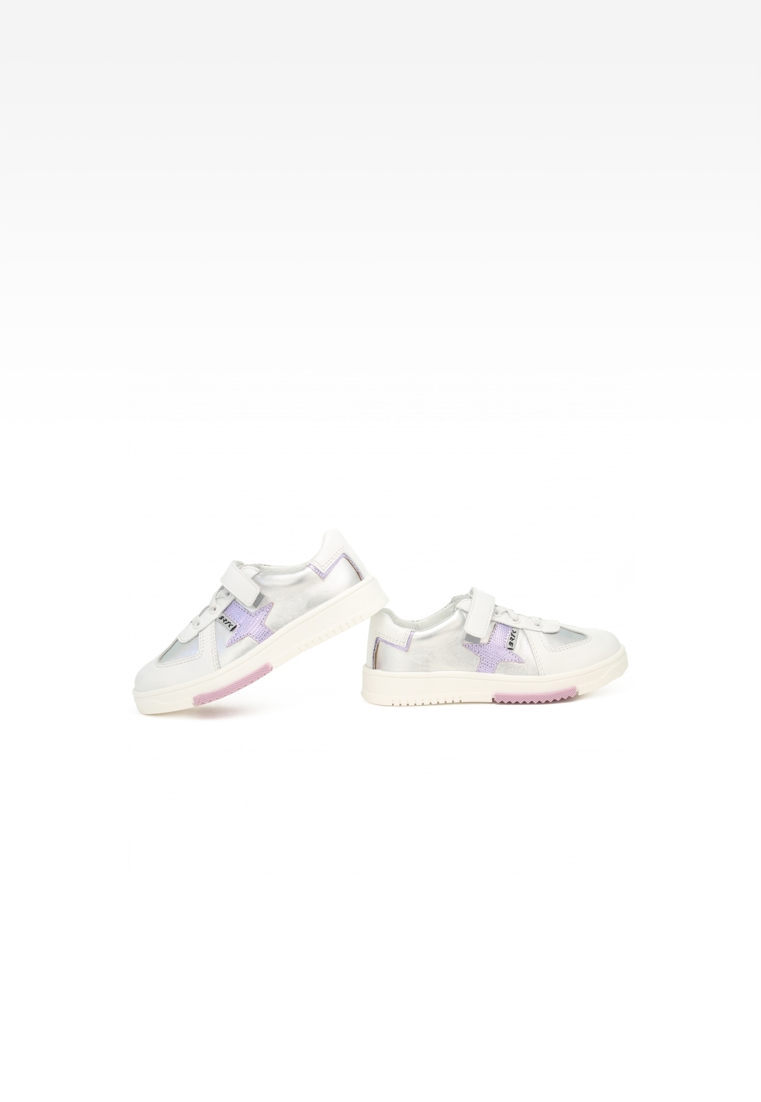 Półbuty BARTEK 18326009, dla dziewcząt, srebrno-biały