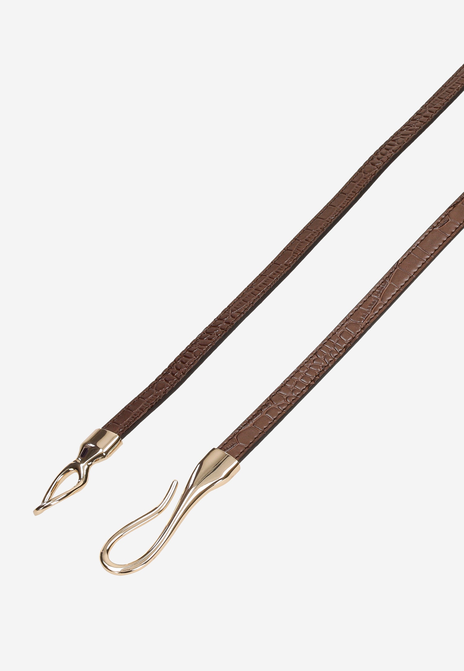 Czarny pasek z oryginalną klamrą