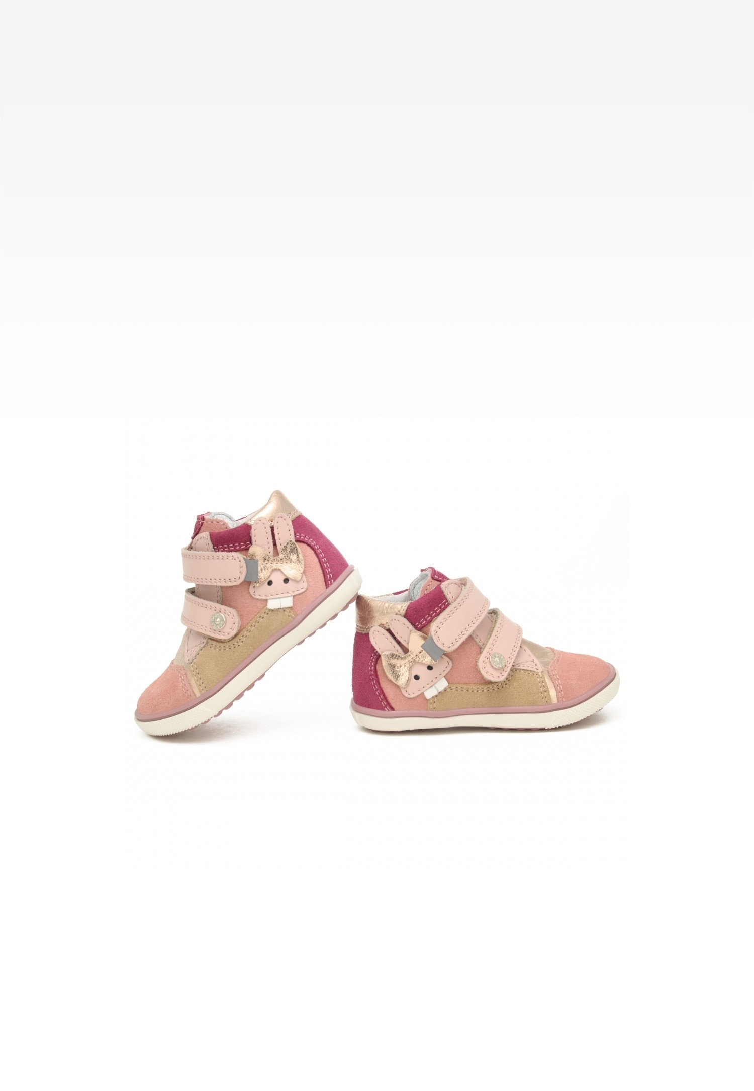 Trzewiki BARTEK 11703-029, dla dziewcząt, biało-różowy