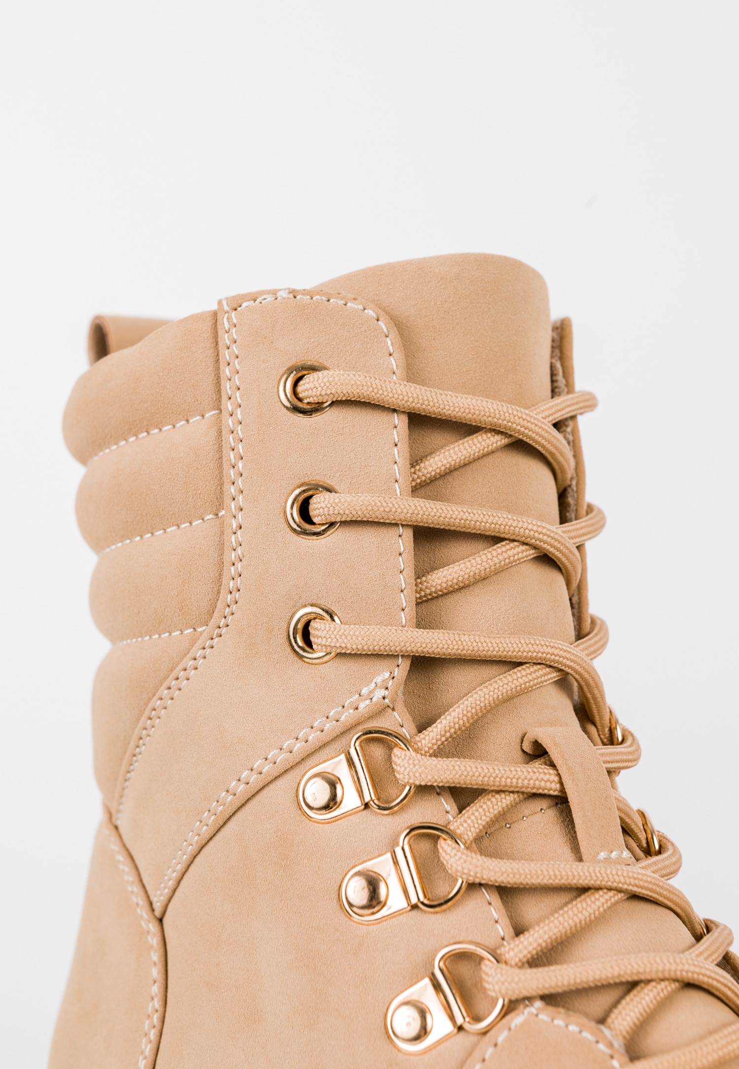 WJS czarne trzewiki damskie typu workery