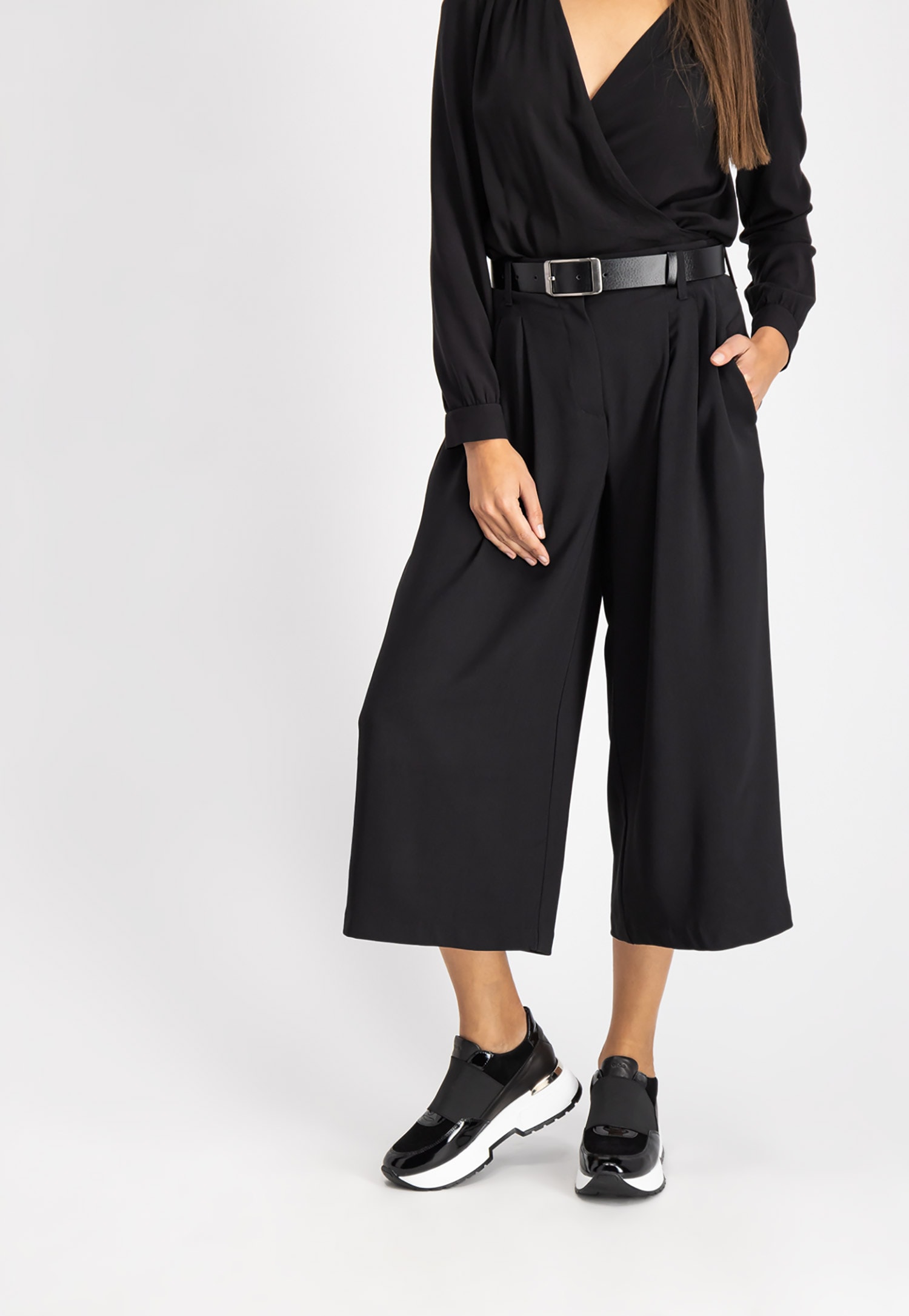 Brązowy pasek damski