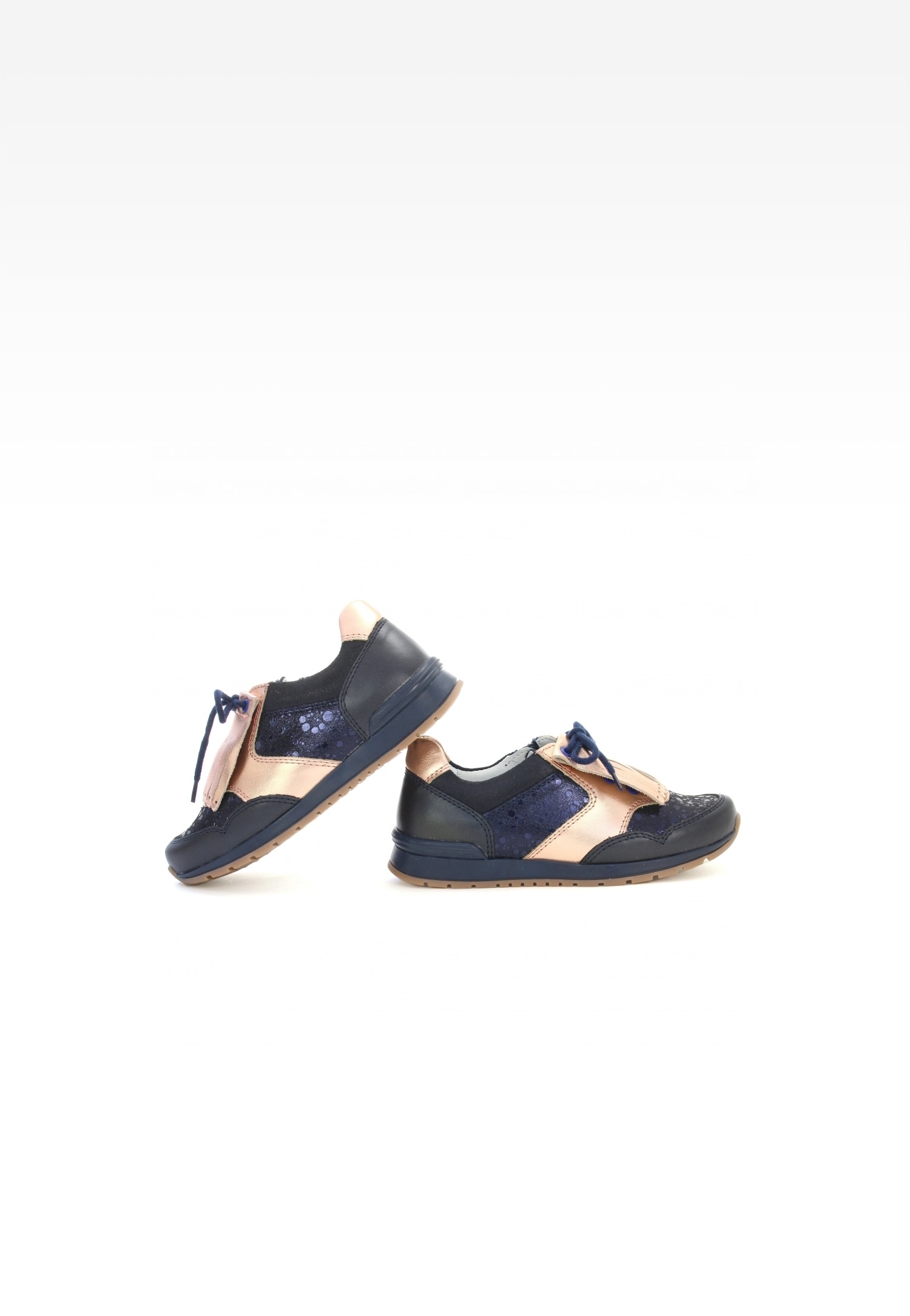 Półbuty BARTEK T-48695/SZ/04H, dla dziewcząt, ocean