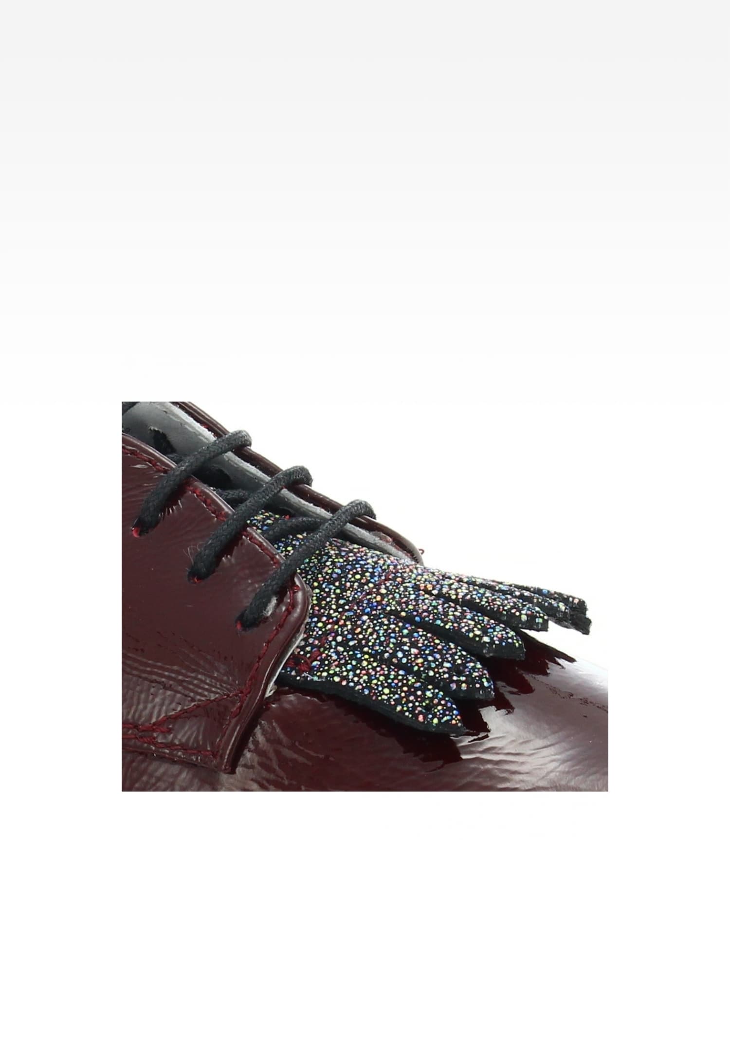 Półbuty BARTEK T-28597/SZ/F64, dla dziewcząt, bordowy