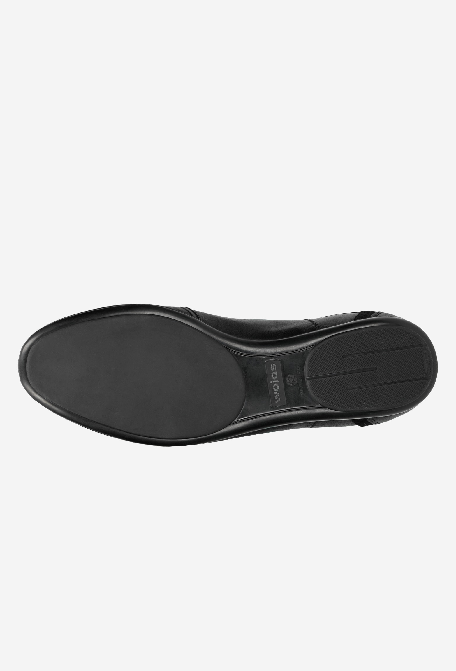 Całoroczne czarne sportowe półbuty męskie