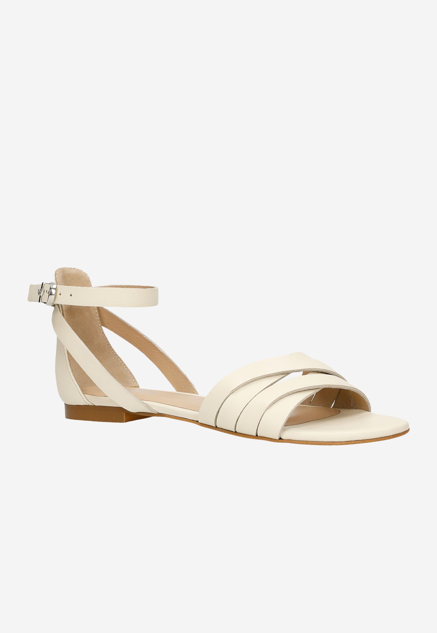 Brązowe sandały damskie w stylu urban