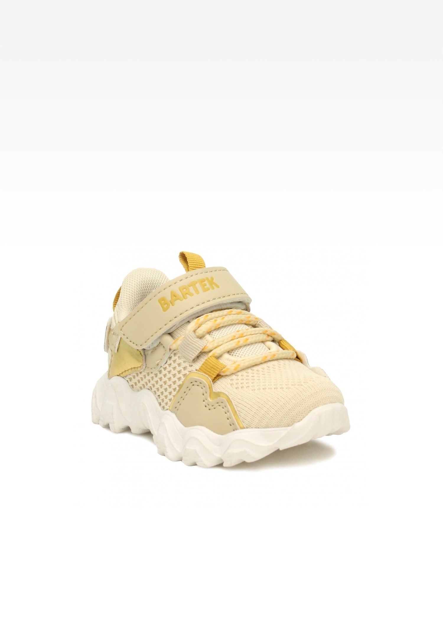 Półbuty BARTEK 18621005, dla dziewcząt, złoty