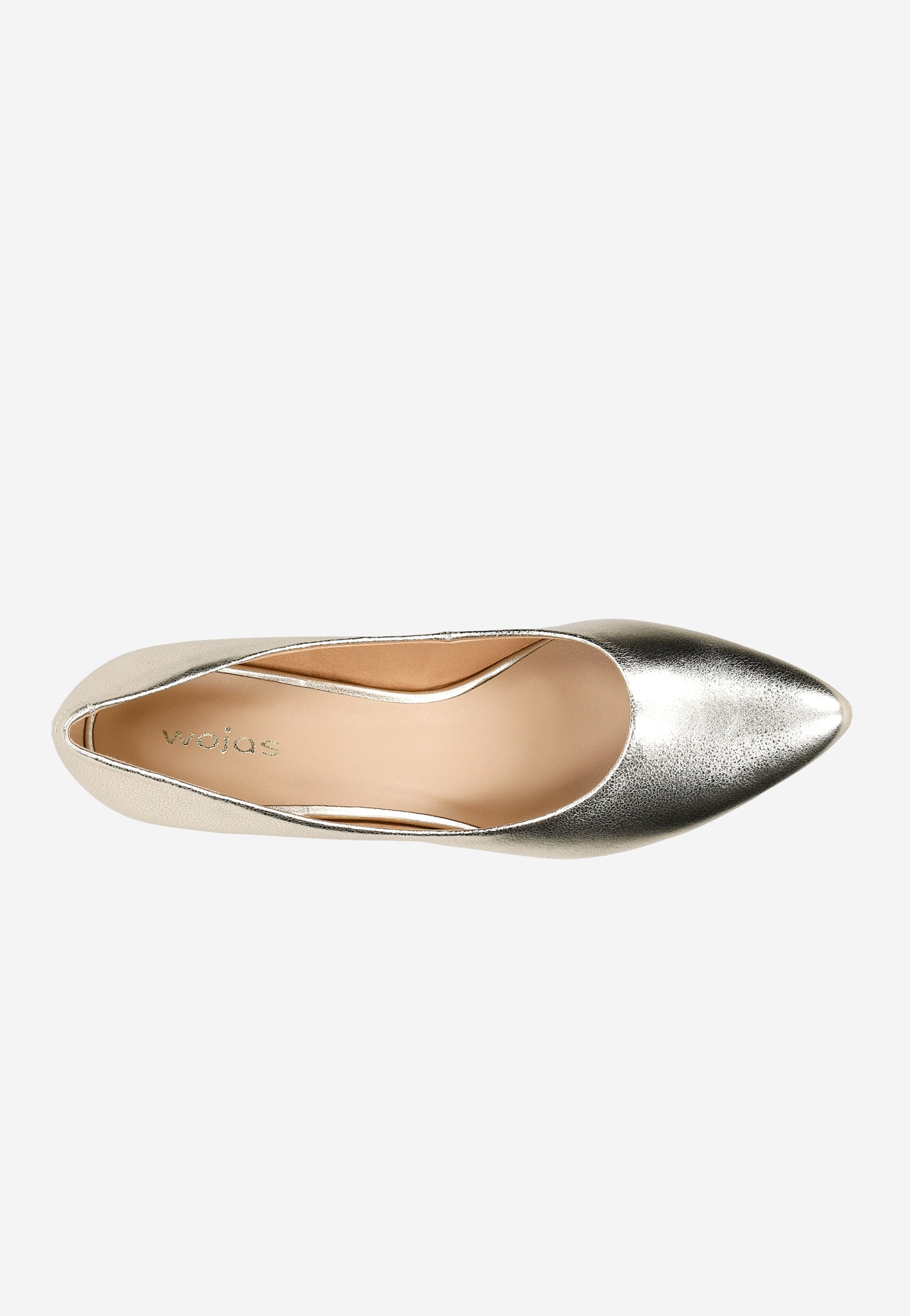 Czarne klasyczne czółenka damskie ze skóry licowej