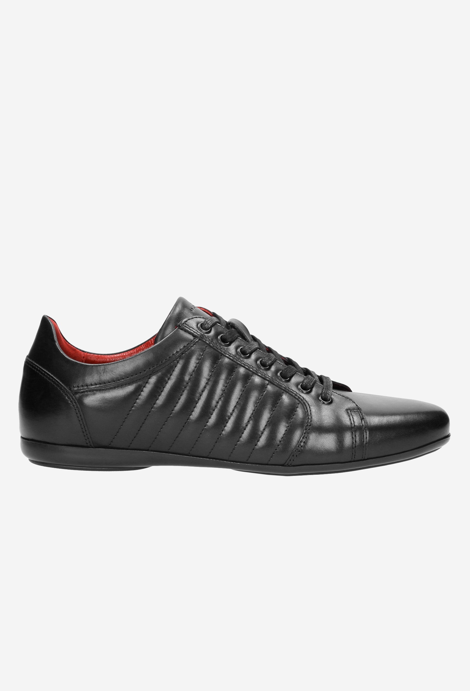 Czarne męskie półbuty