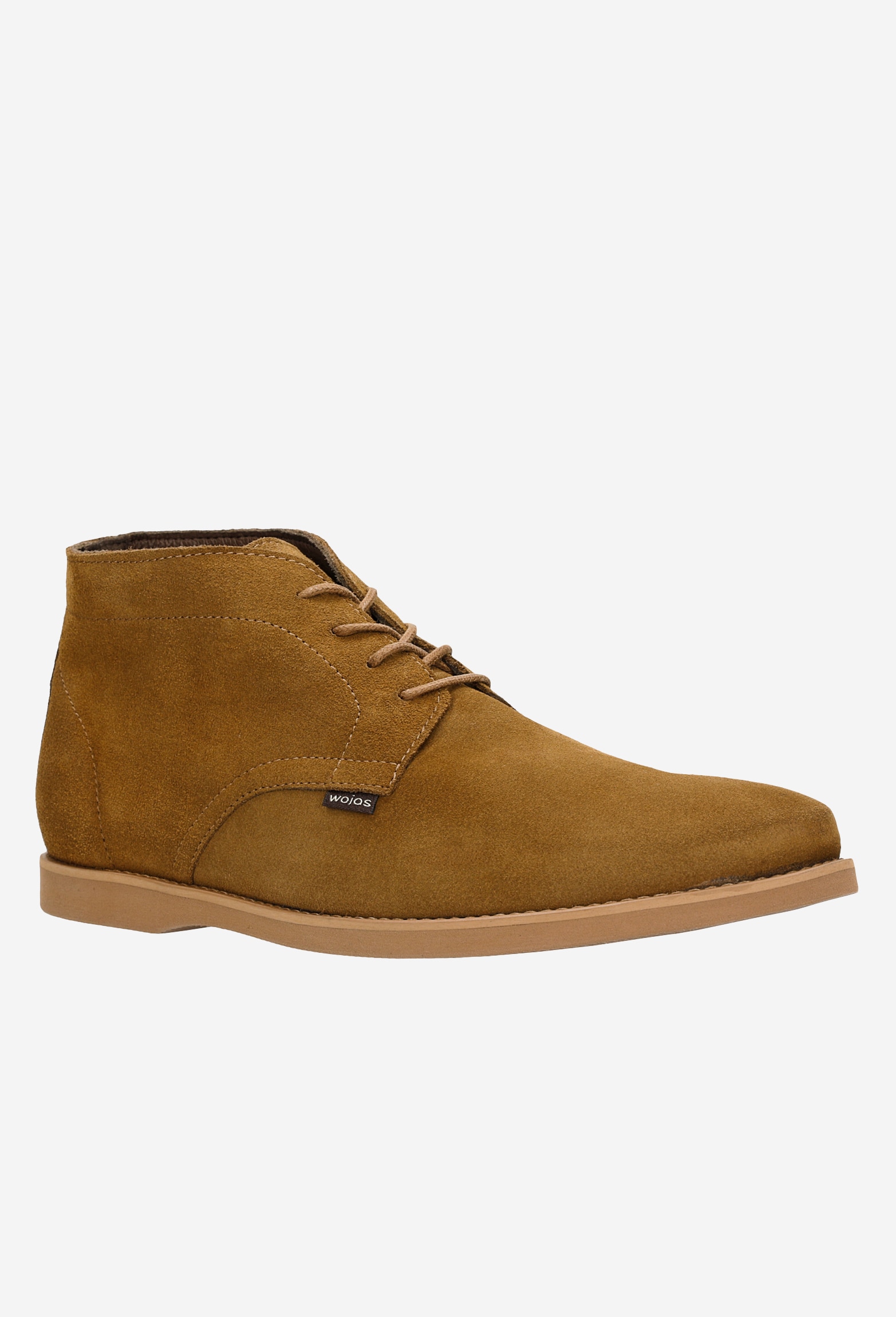 Stylowe czarne trzewiki męskie