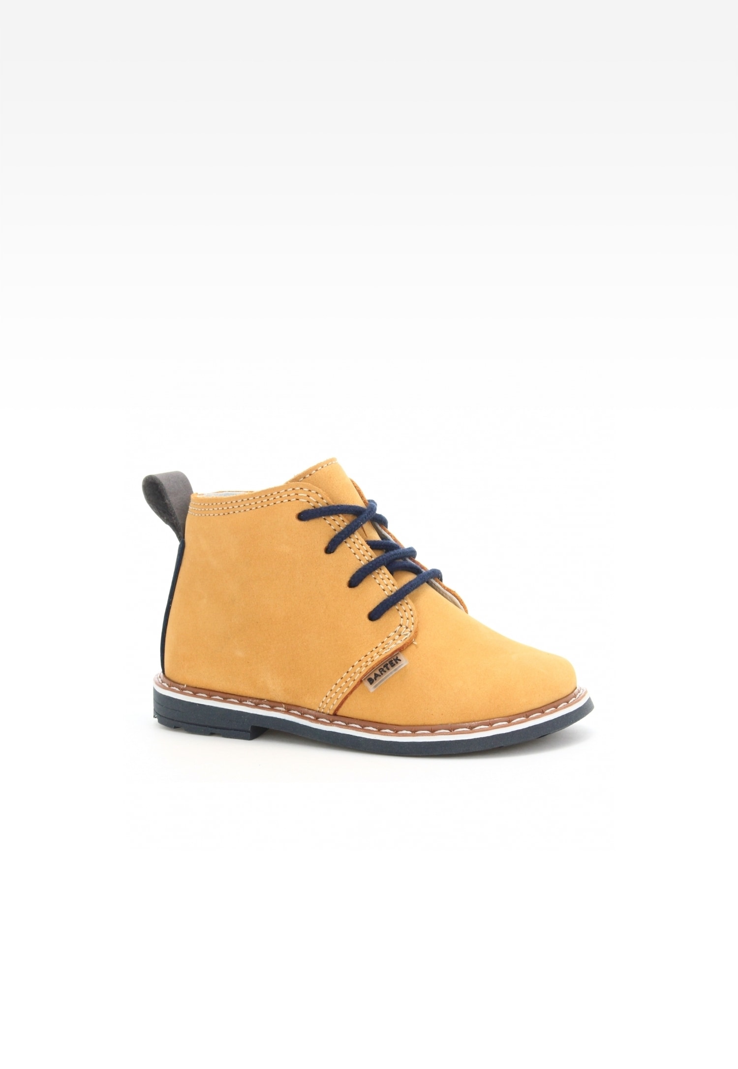 Trzewiki BARTEK W-81852-5/1LT, dla chłopców, żółty