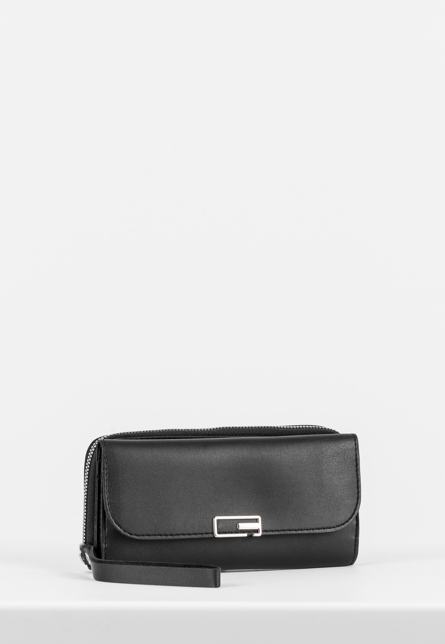 WJS duży czerwony portfel damski