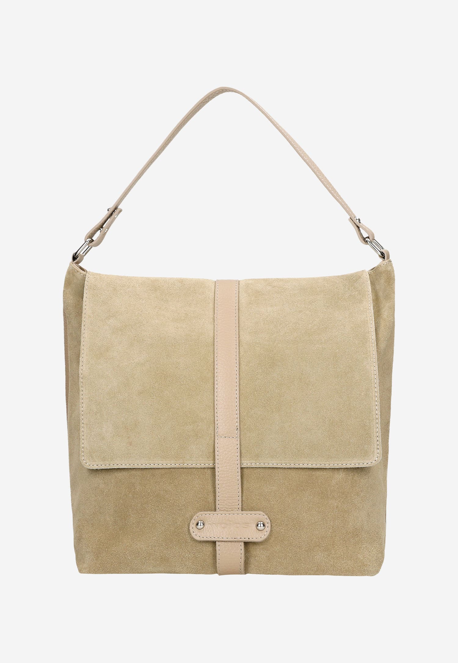 Duża beżowa torebka damska