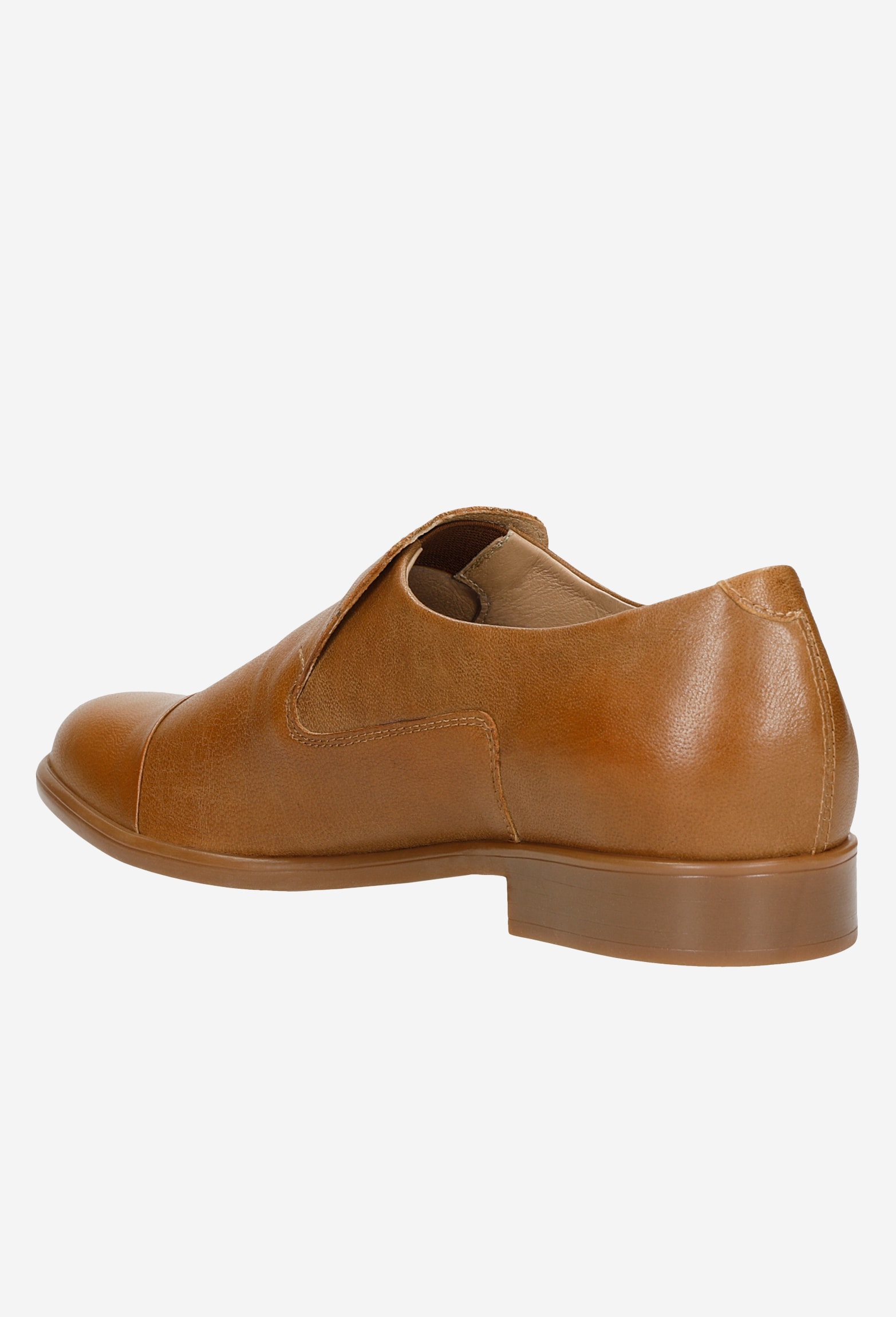 Czarne loafersy damskie ze skóry licowej